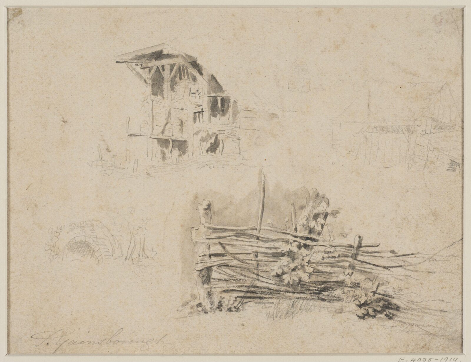 Drawing, 1700-1799