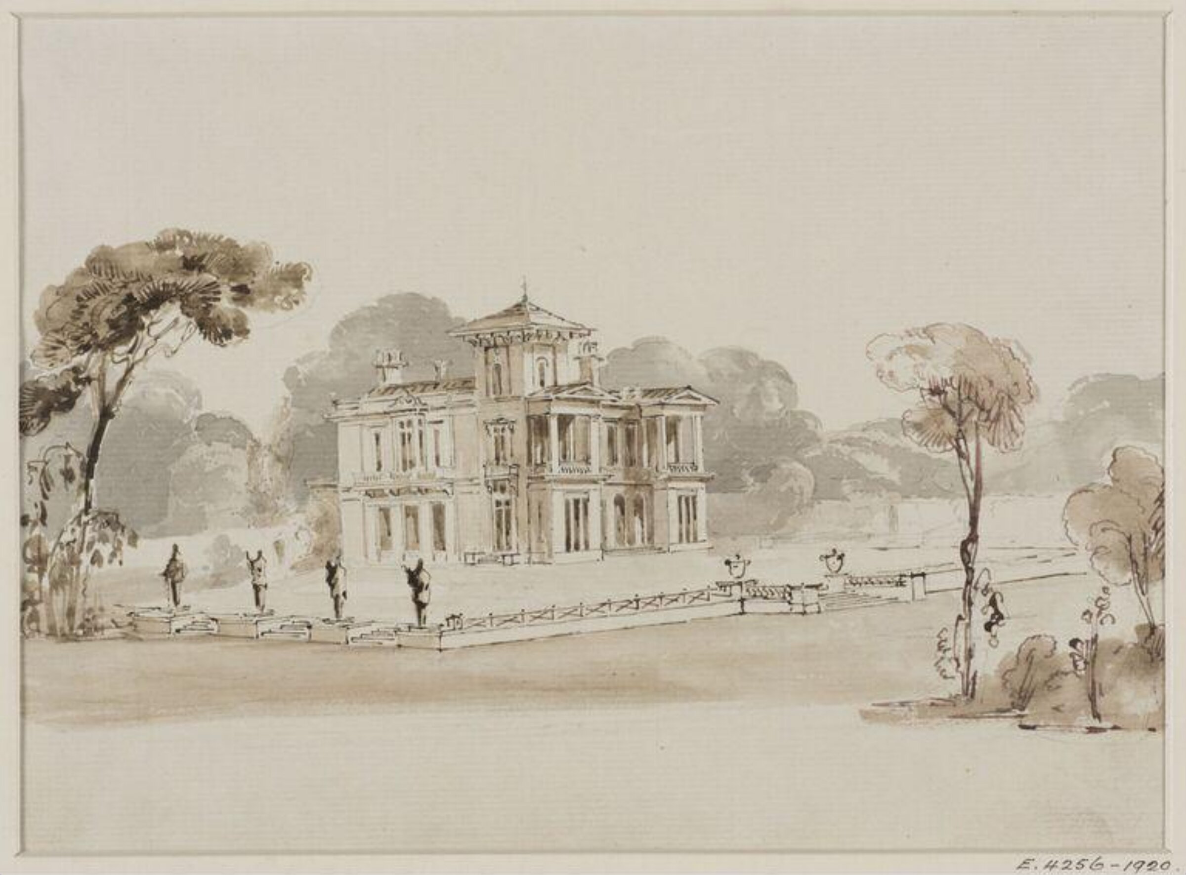 Drawing, Edward Dayes, c. 1783-1804