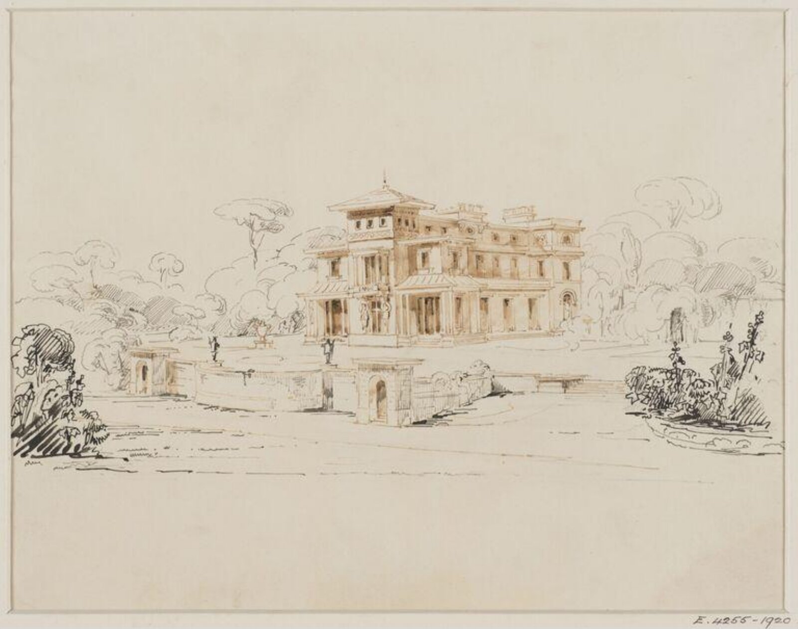 Drawing, Edward Dayes, c. 1783-1804