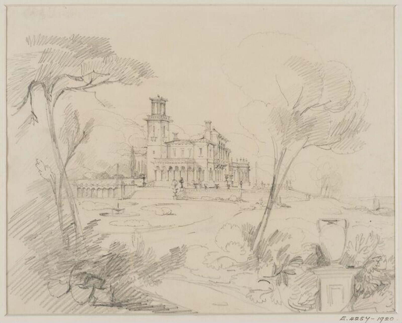 Drawing, Edward Dayes, c. 1783-1804