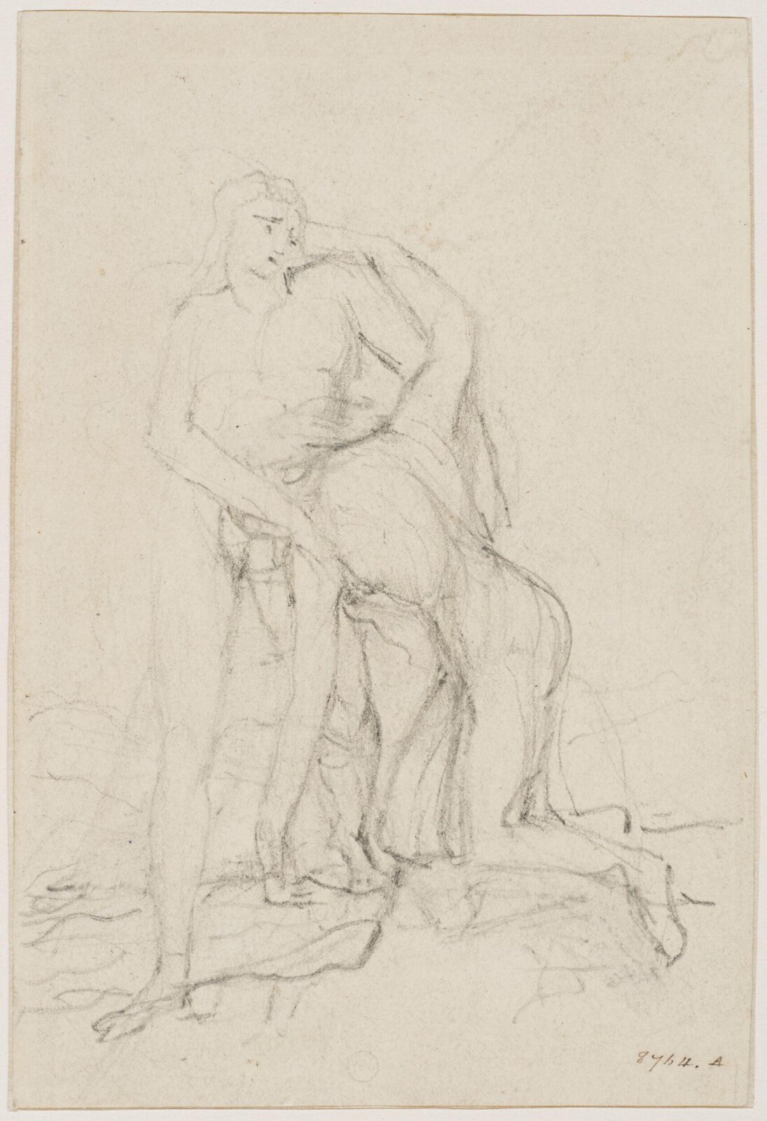 Milton and Ololon, William Blake, 1807-8