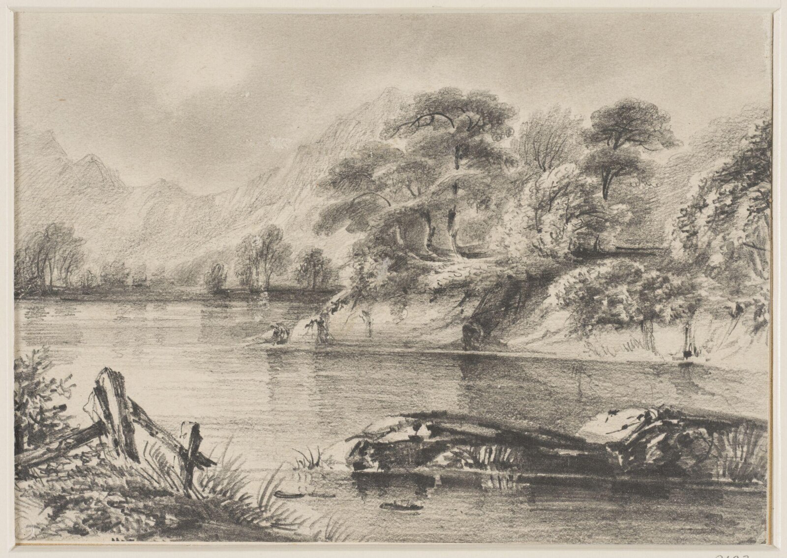 Drawing, William Henry Bartlett, ca. early 19th century