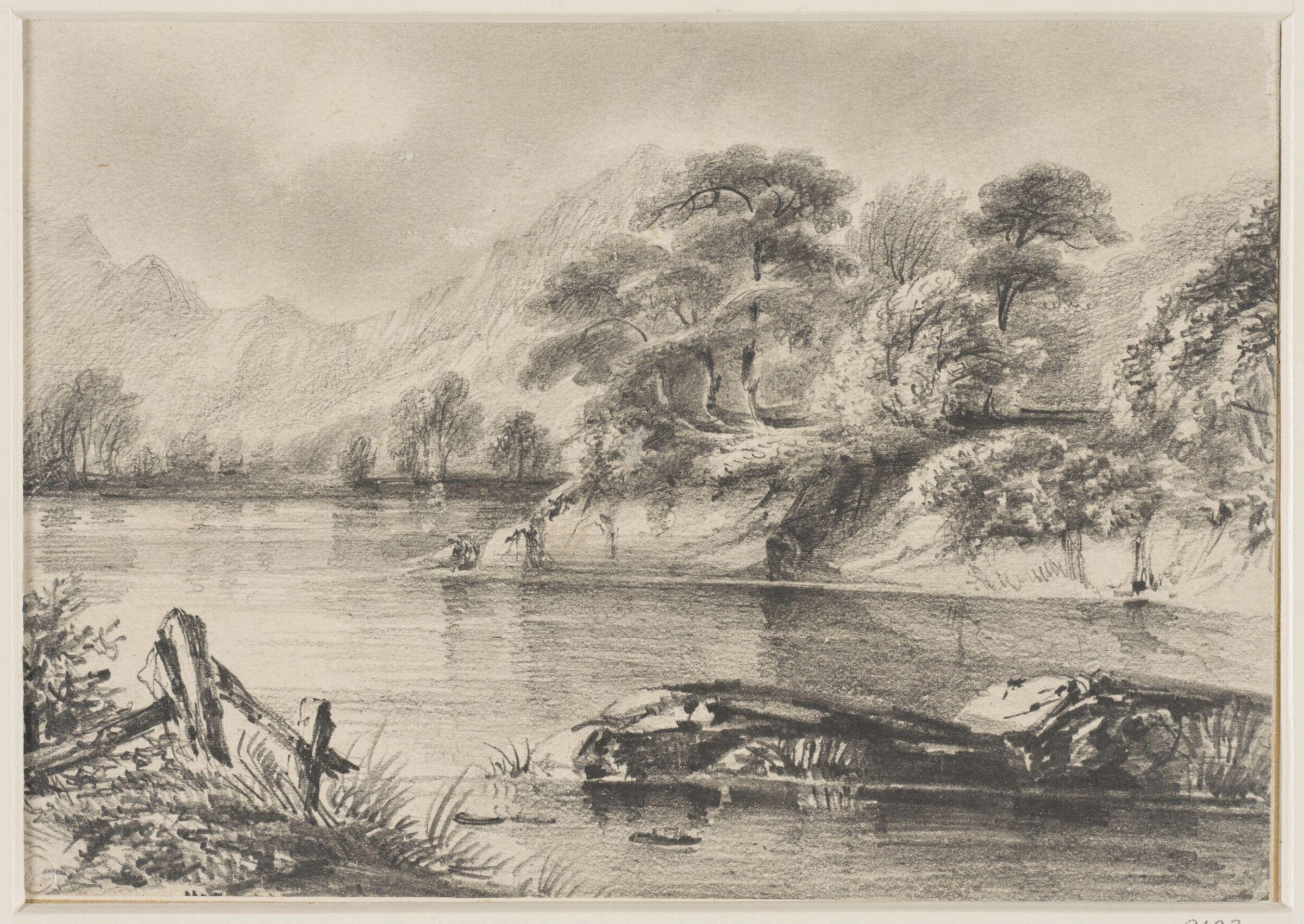 Drawing, William Henry Bartlett, ca. early 19th century