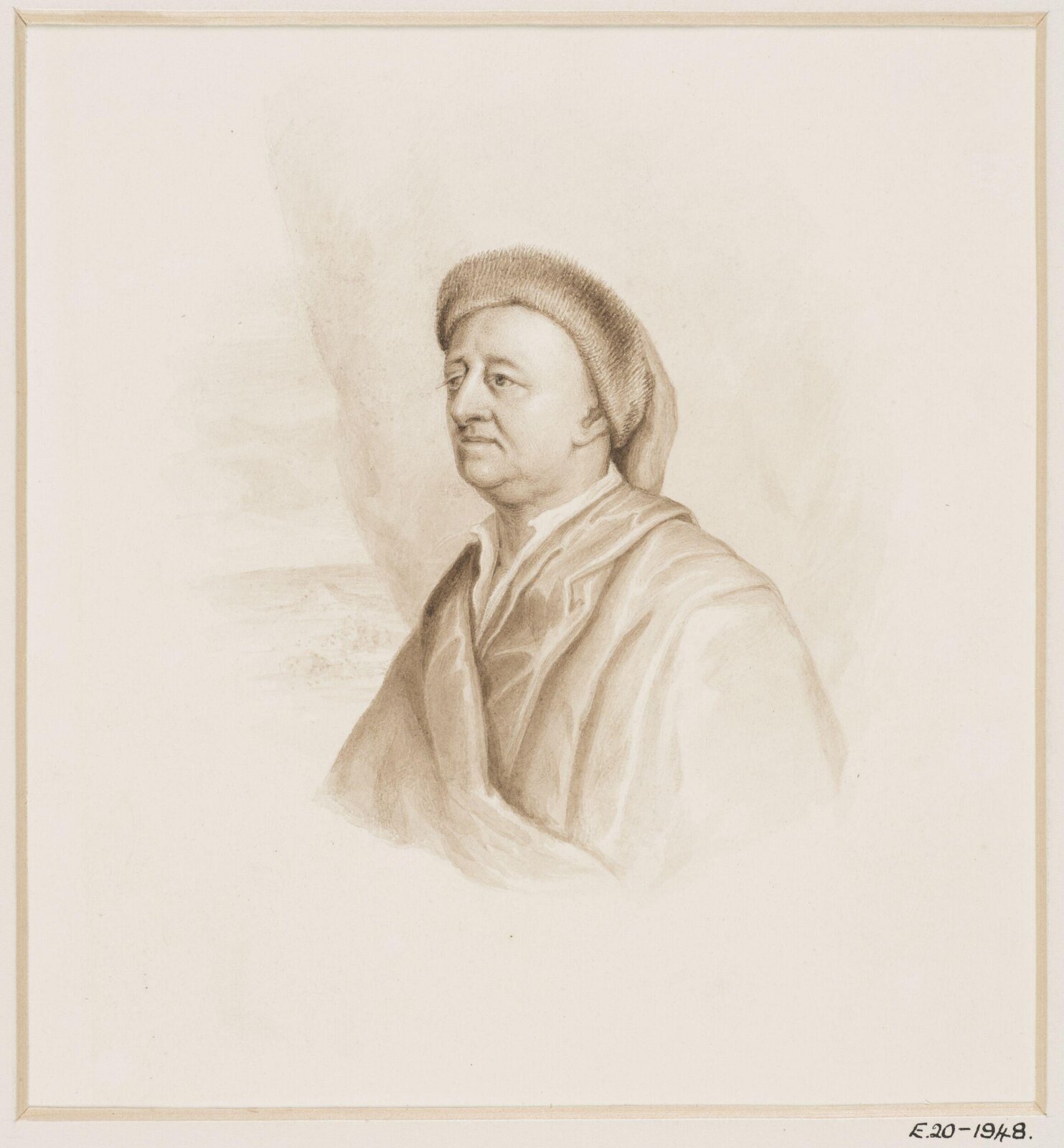 Drawing, Thomas Bates, c.1700-1713