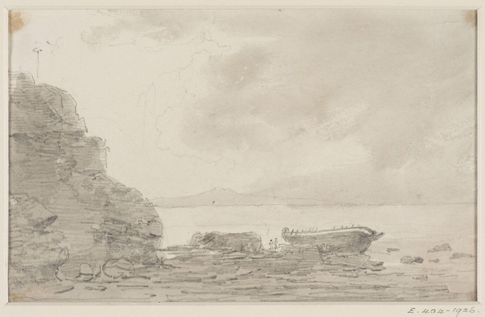 Drawing, George Howland Beaumont, 1783-1822