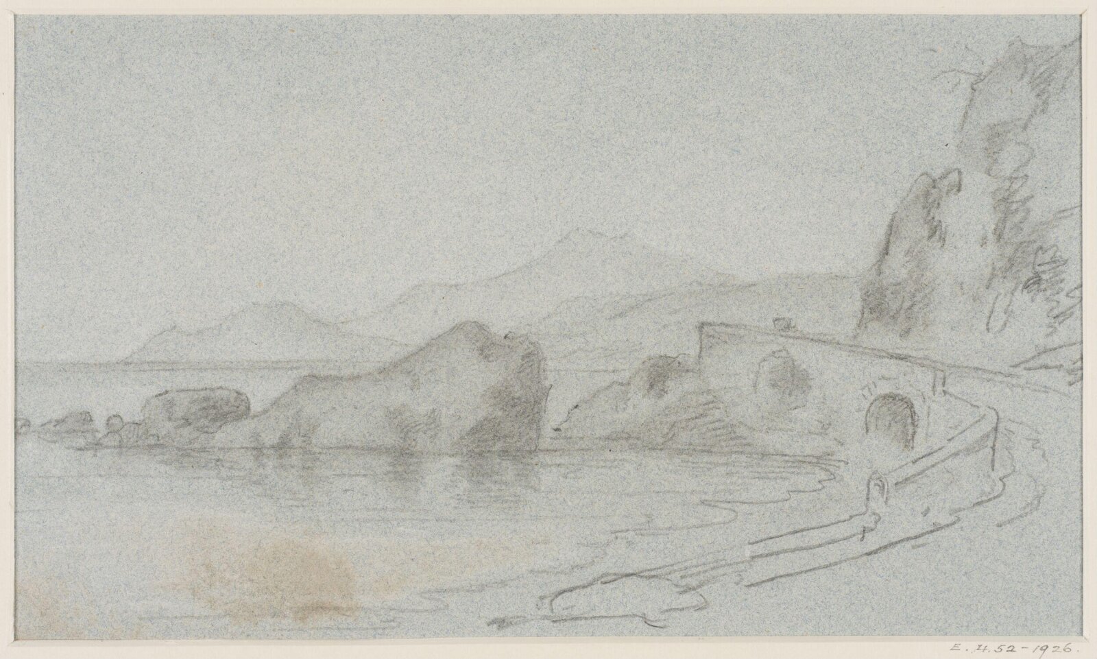 Drawing, George Howland Beaumont, 1783-1822