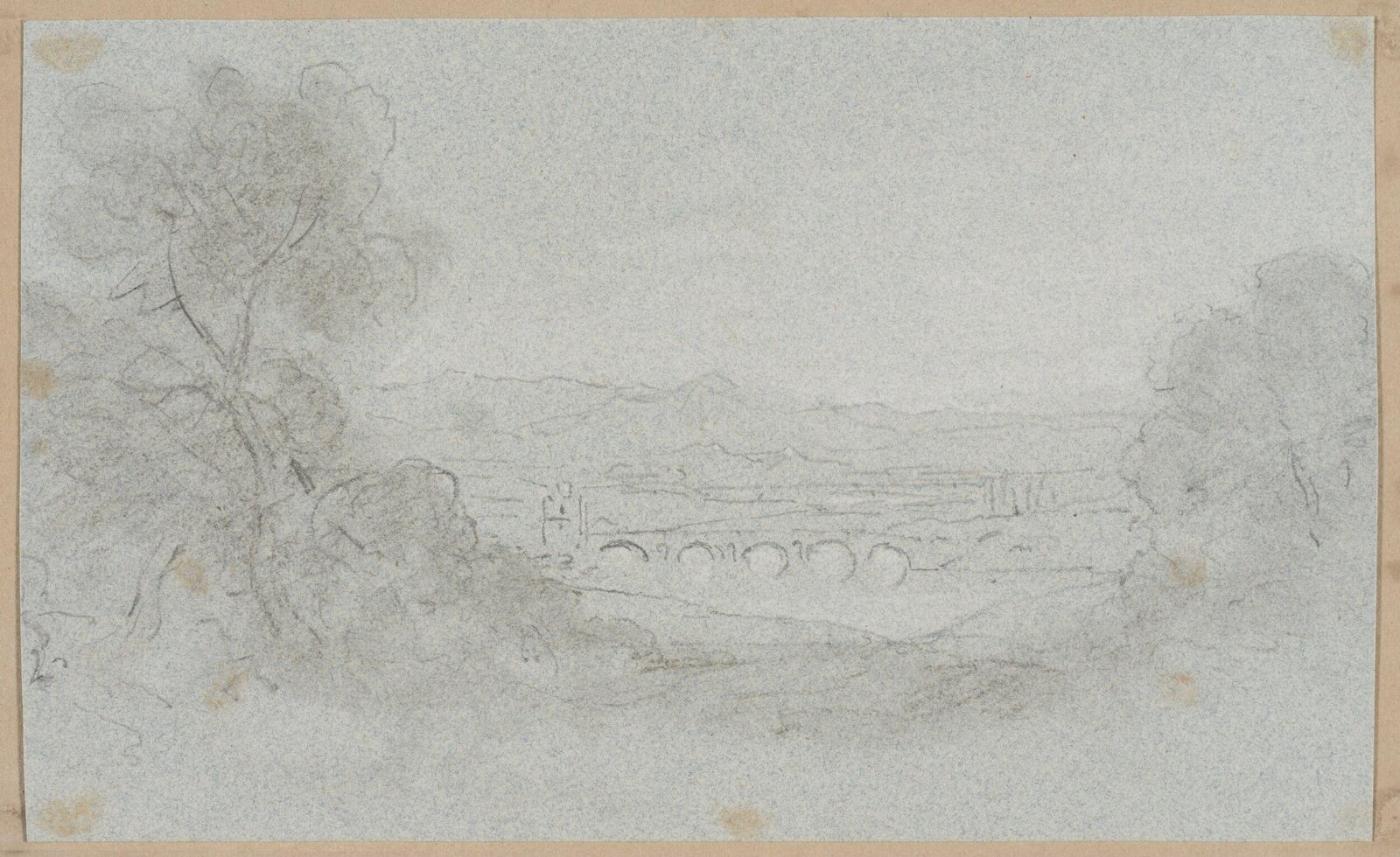 Drawing, George Howland Beaumont, 1783-1822
