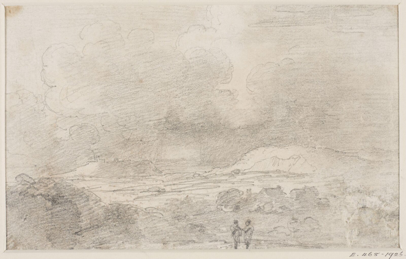 Drawing, George Howland Beaumont, 1783-1822