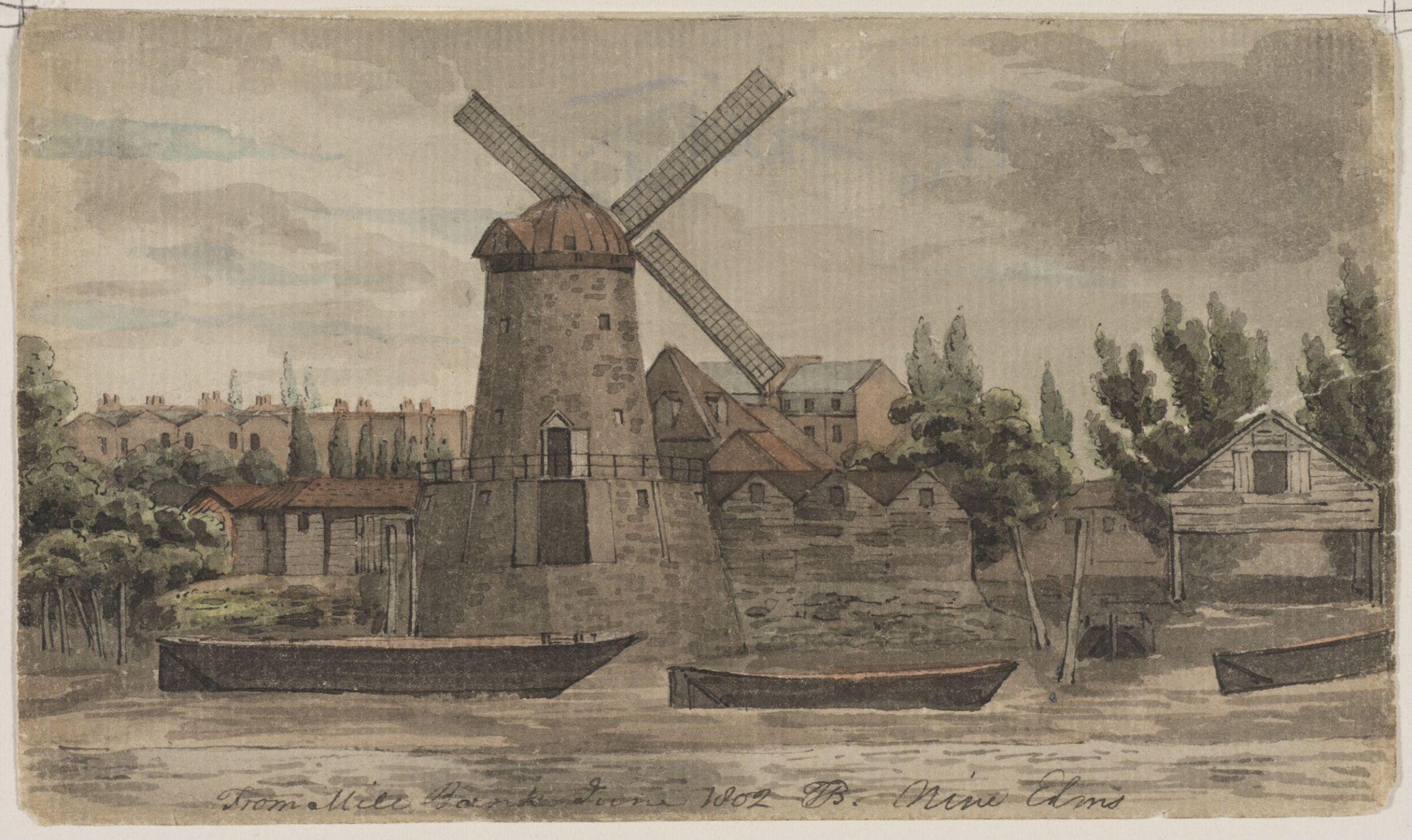 Drawing, Thomas Baxter, June 1802