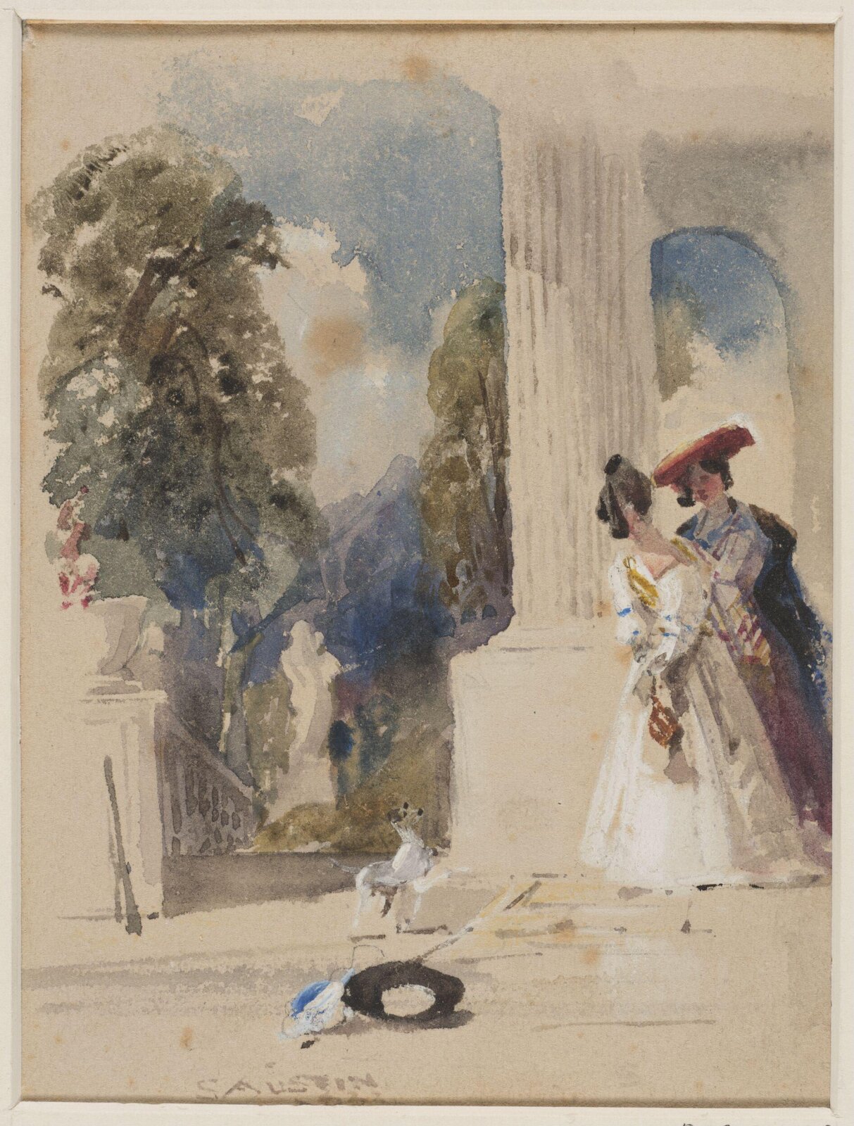 Drawing, Samuel Austin, 1832