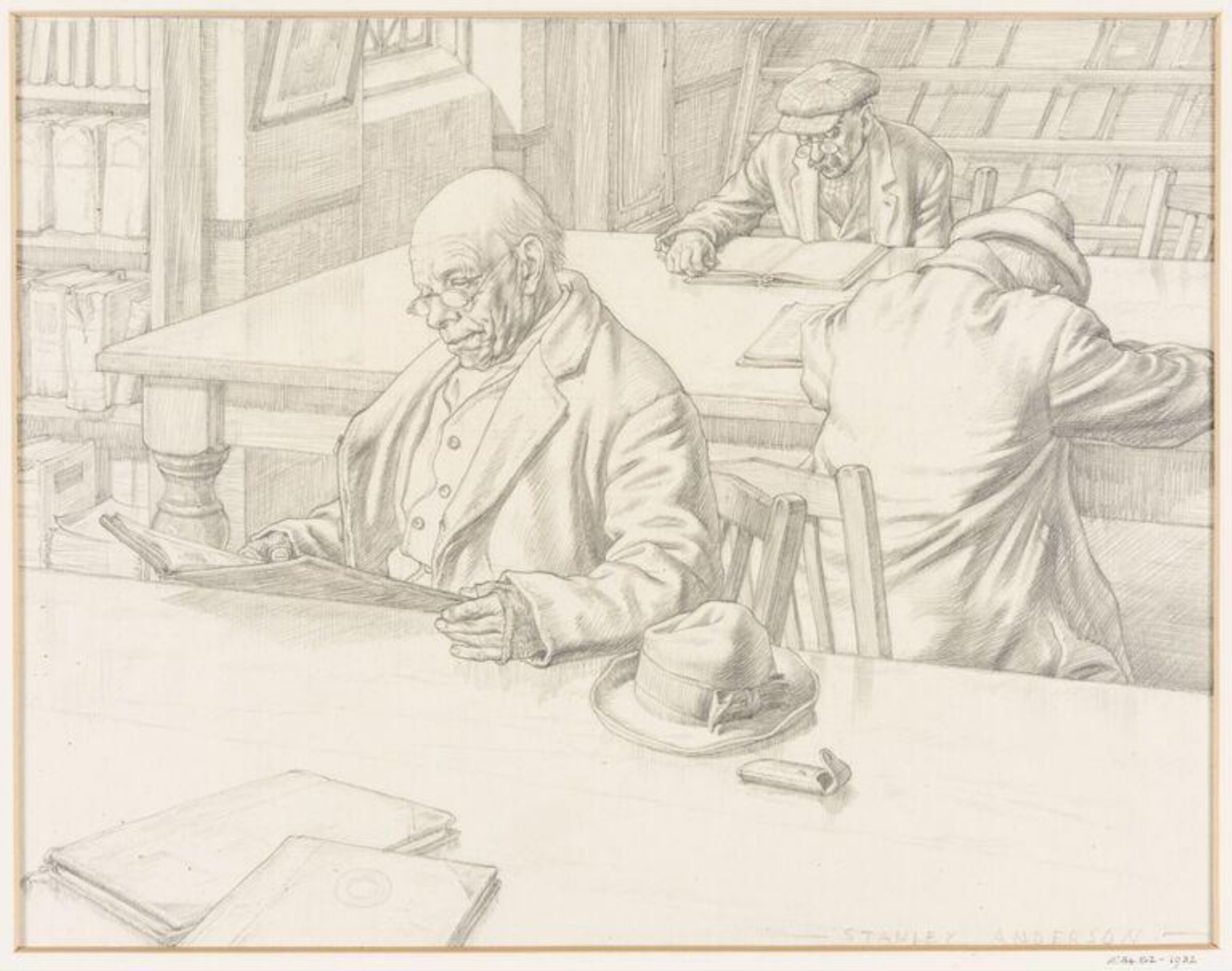 The Reading Room, Стенли Андерсон, до 1930