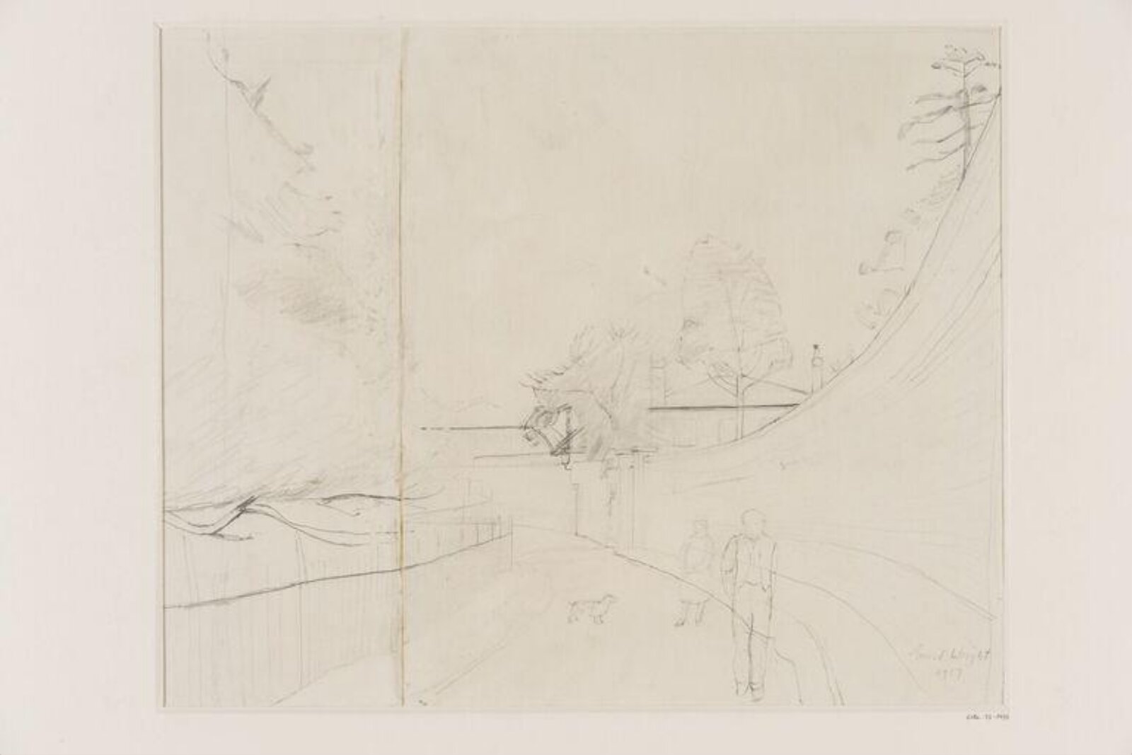Drawing, Carel Victor Morlais Weight, 1959