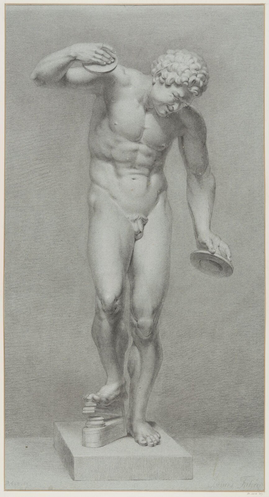 Study from the antique, James Fahey, 1804-1885