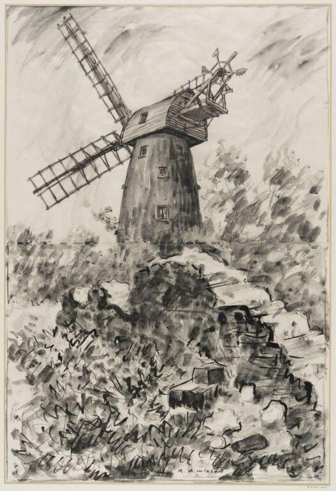 Shirley Mill, Surrey, Robert Arthur Wilson, c.1945