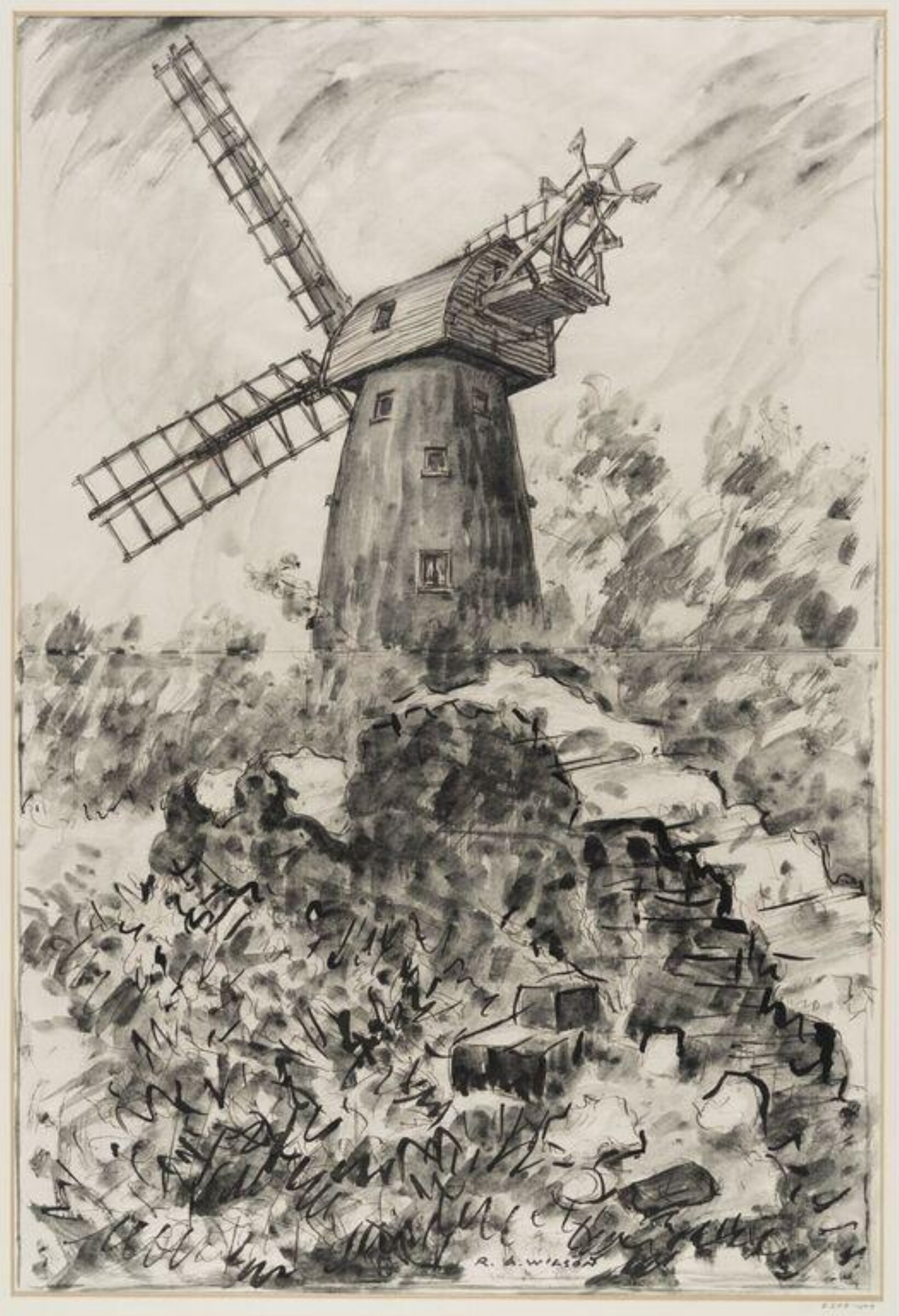 Shirley Mill, Surrey, Robert Arthur Wilson, c.1945