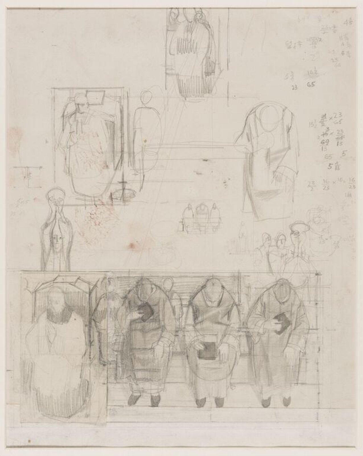Drawing, Norman Blamey, circa 1959