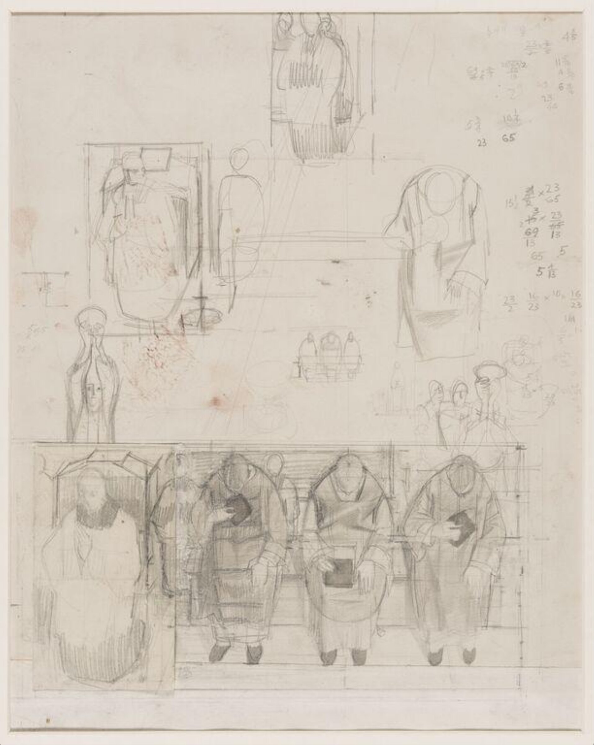 Drawing, Norman Blamey, circa 1959