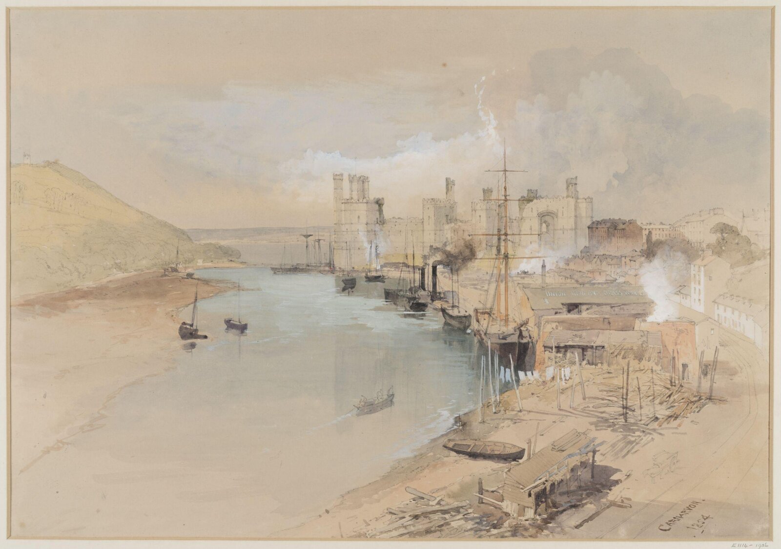 Carnarvon, Thomas Charles Leeson Rowbotham, 24 July 1855