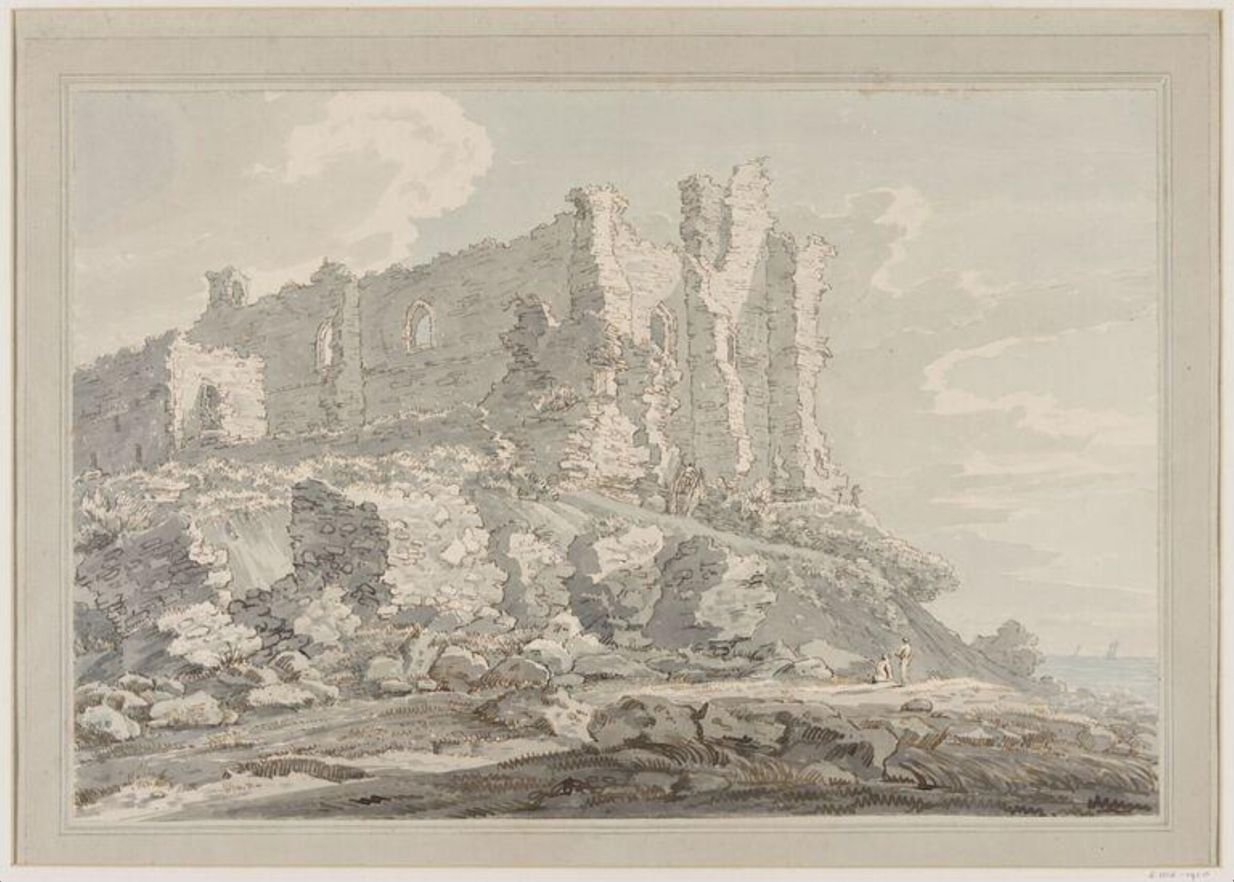 Drawing, Thomas Sunderland, 1798