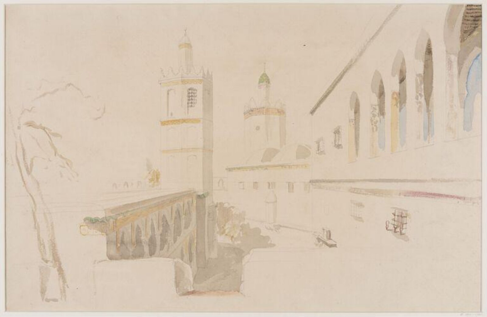 Drawing, Charles NWS Vacher, 1849
