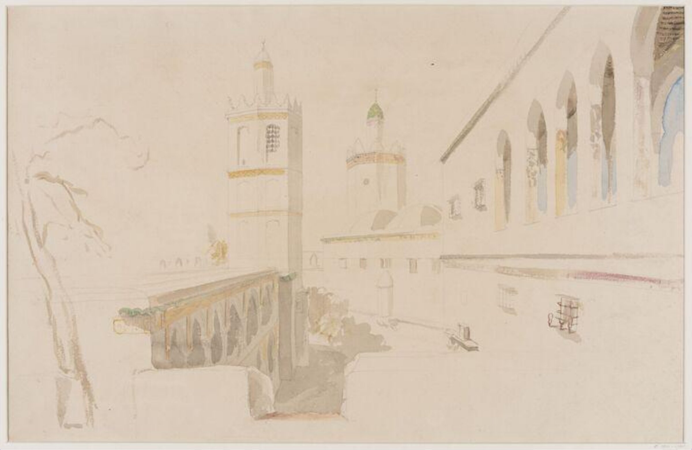 Drawing, Charles NWS Vacher, 1849