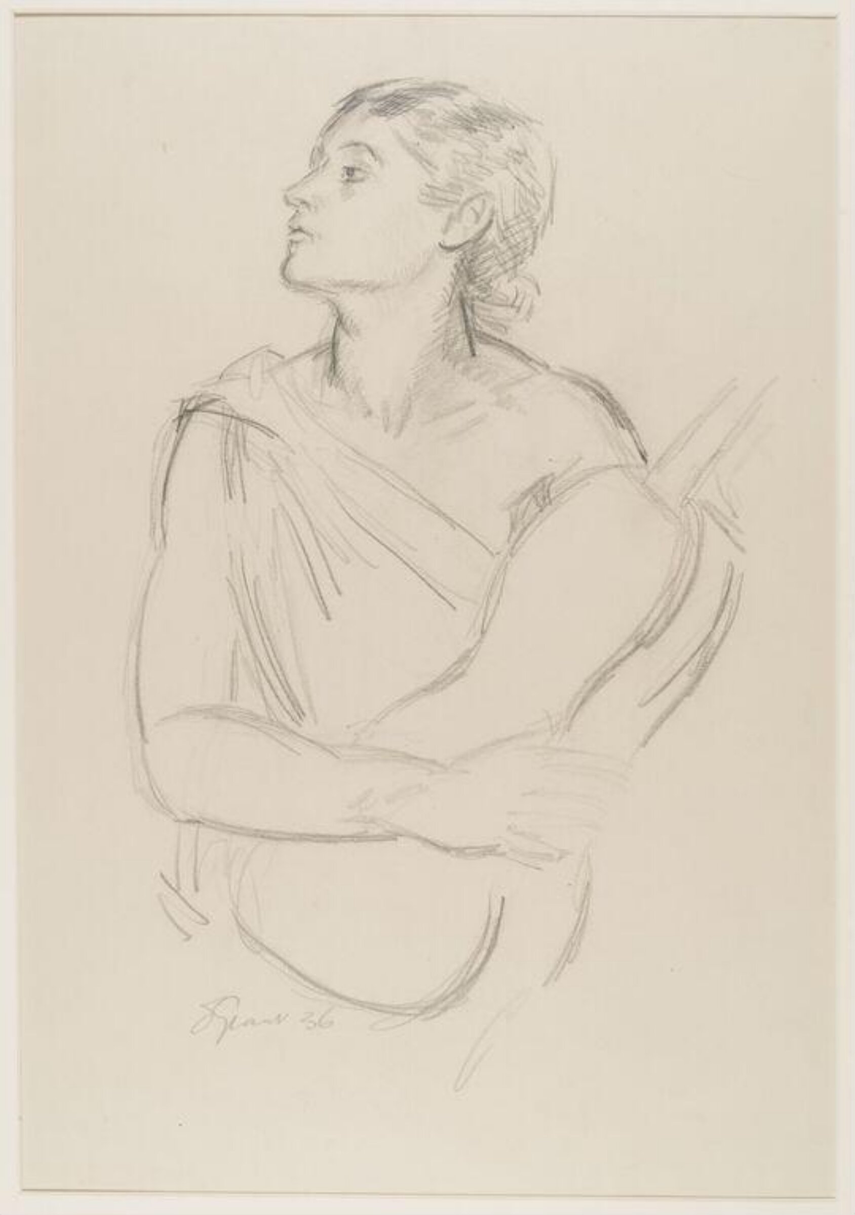 The Guitar Player, Duncan Grant, 1936