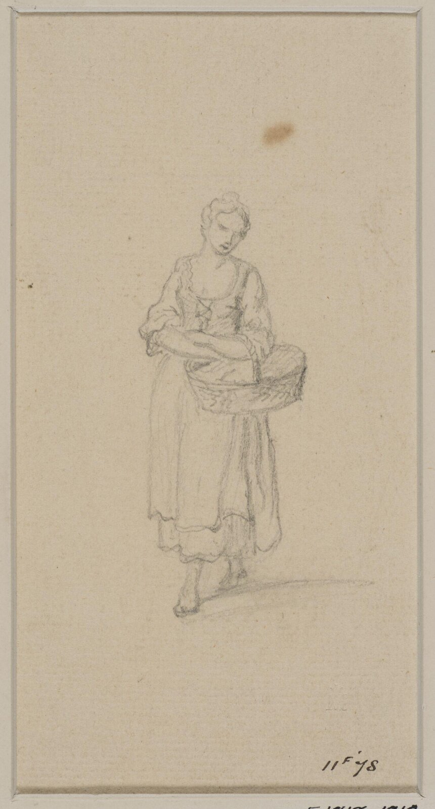 Watercolour, William Marlow, late 18th century
