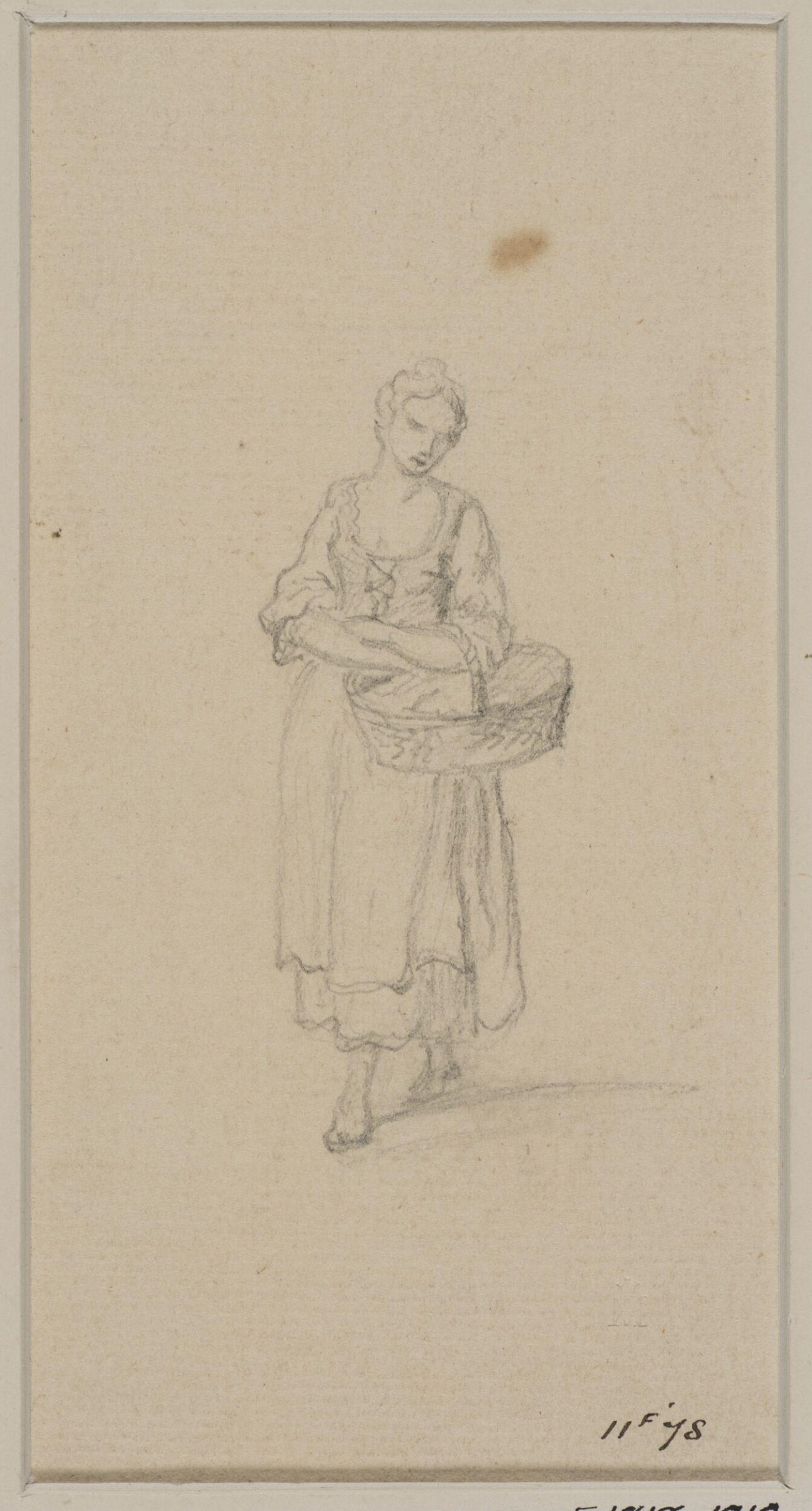 Watercolour, William Marlow, late 18th century