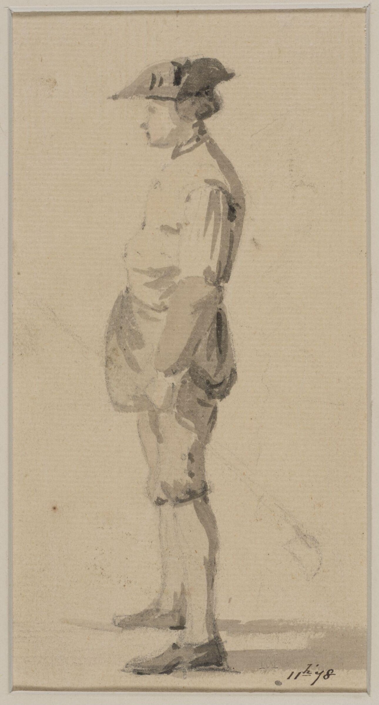 Watercolour, William Marlow, late 18th century