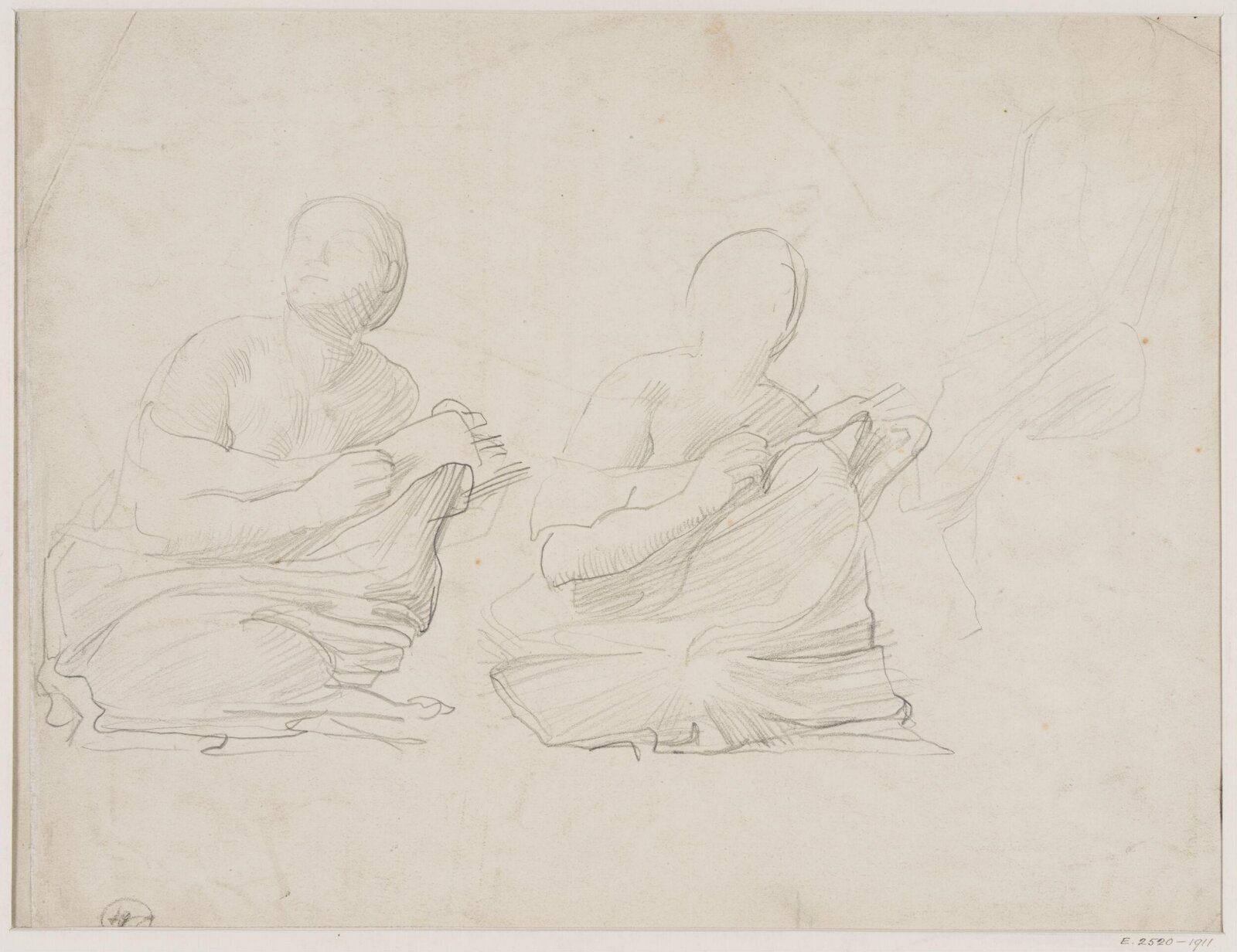 Drawing, Alfred Stevens