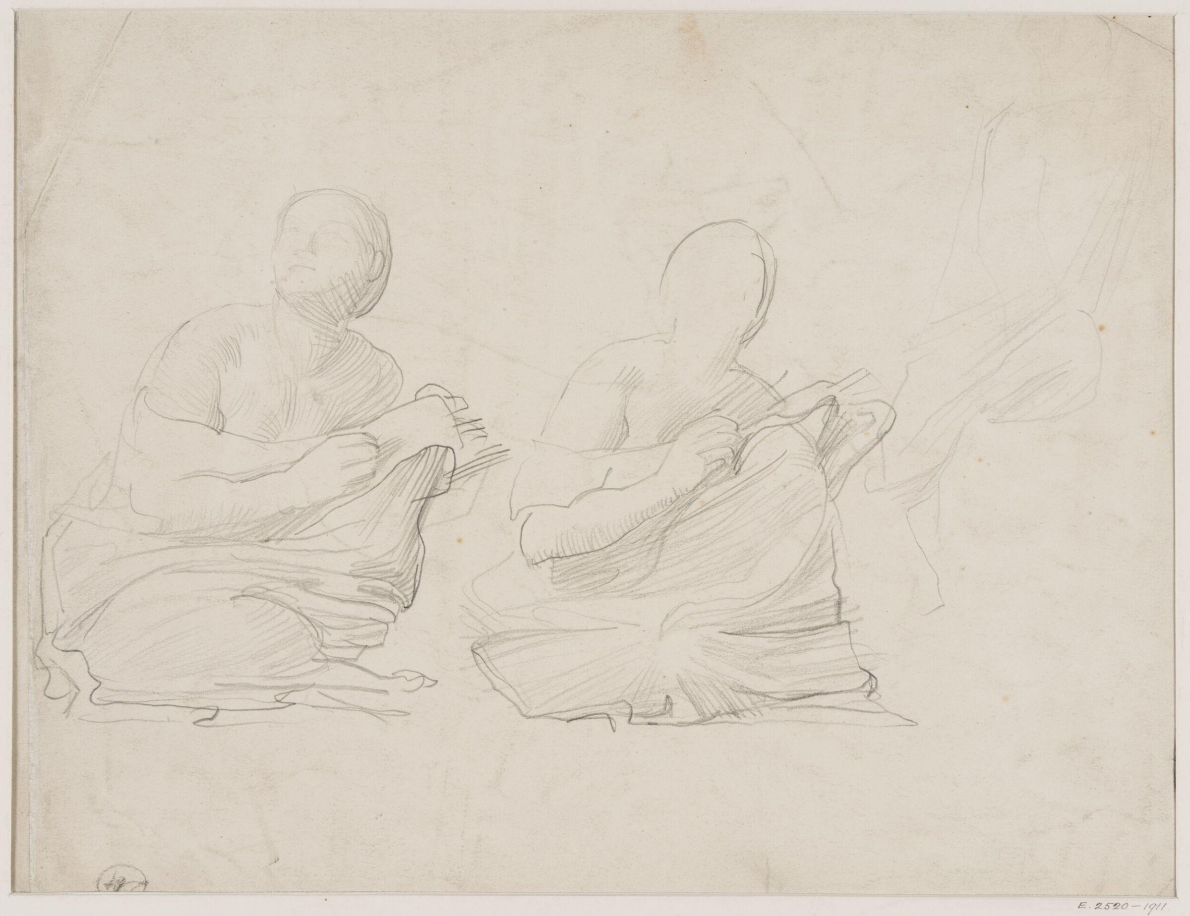 Drawing, Alfred Stevens