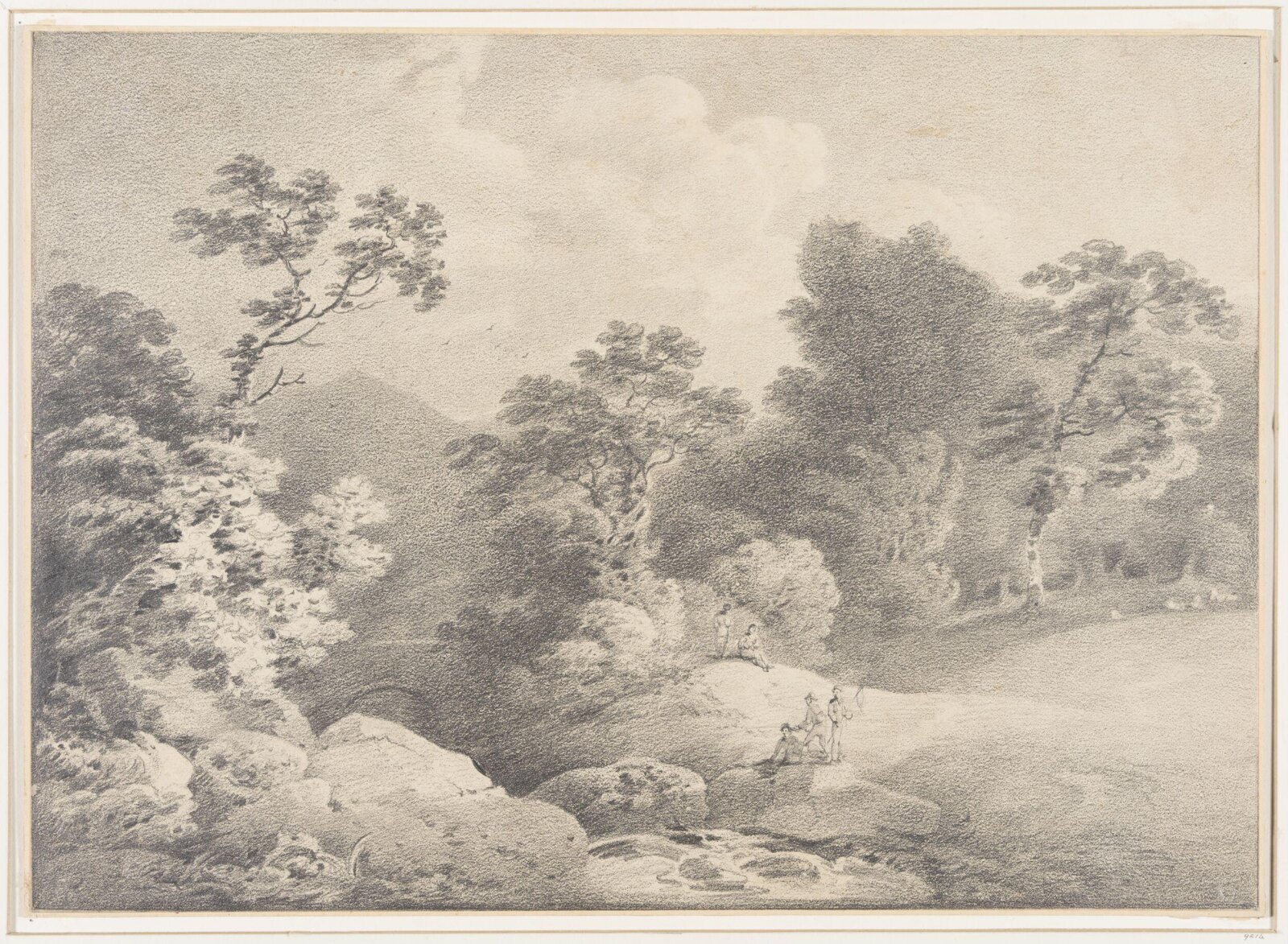 Drawing, Francis Nicholson, 1753-1844