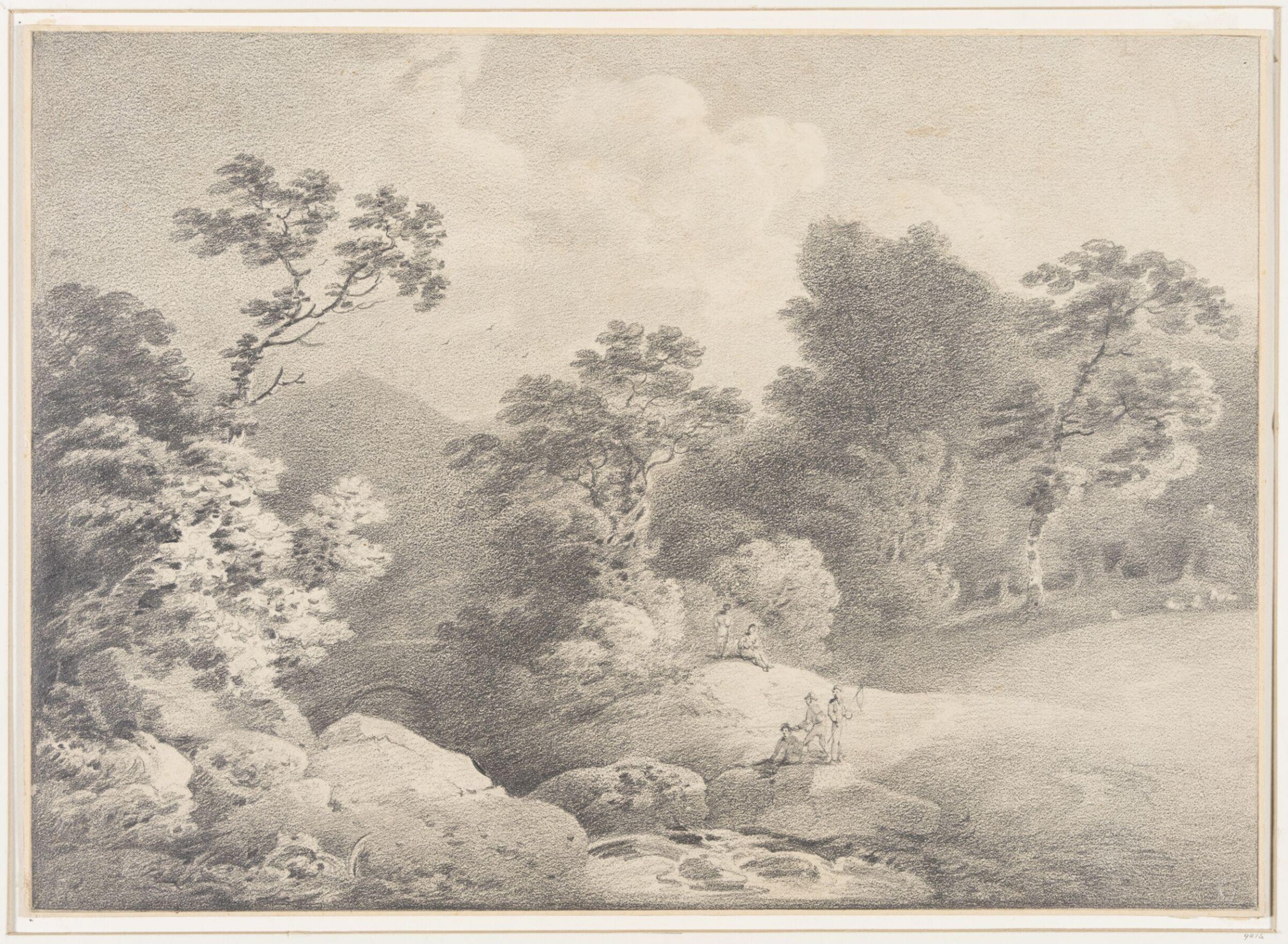 Drawing, Francis Nicholson, 1753-1844