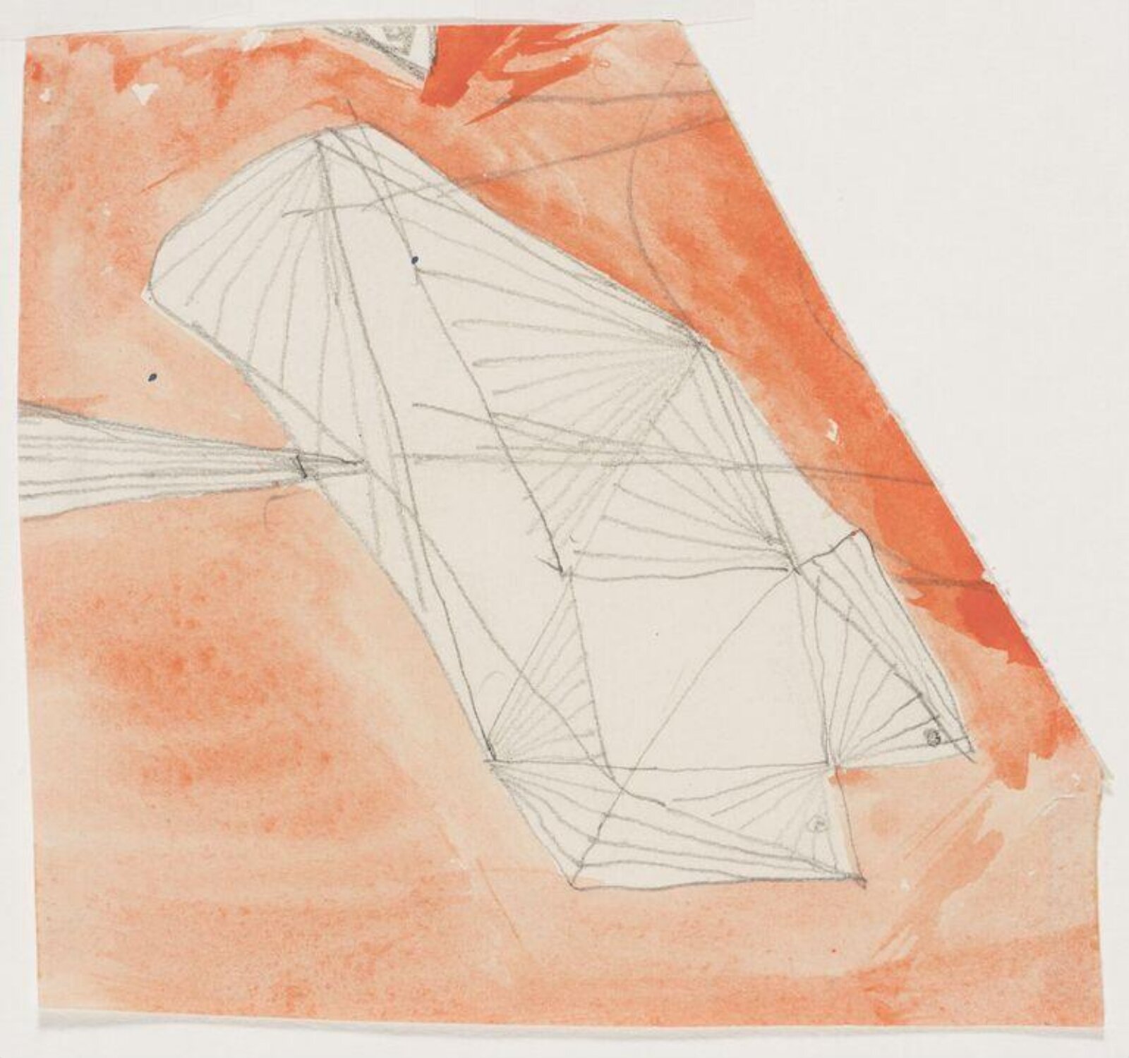 Drawing, Bernard Meadows, 1958