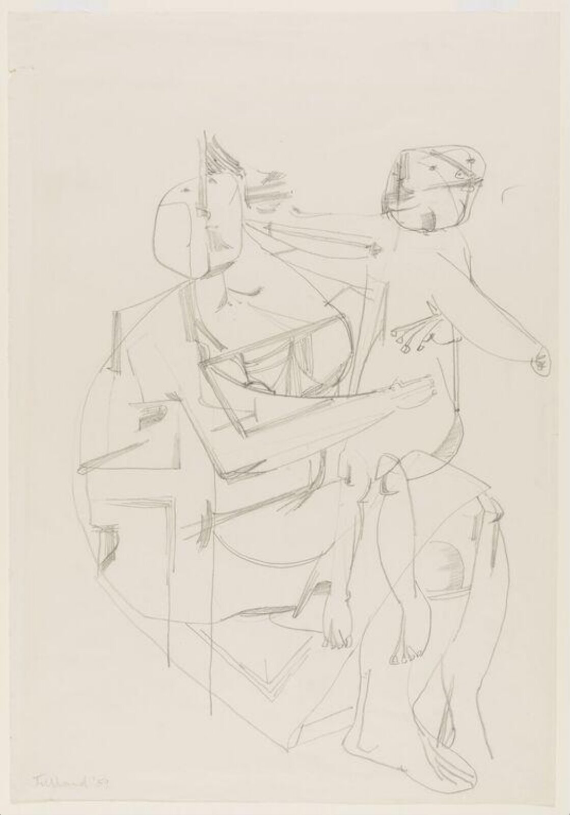 Mother and Child, Fullard, 20th century