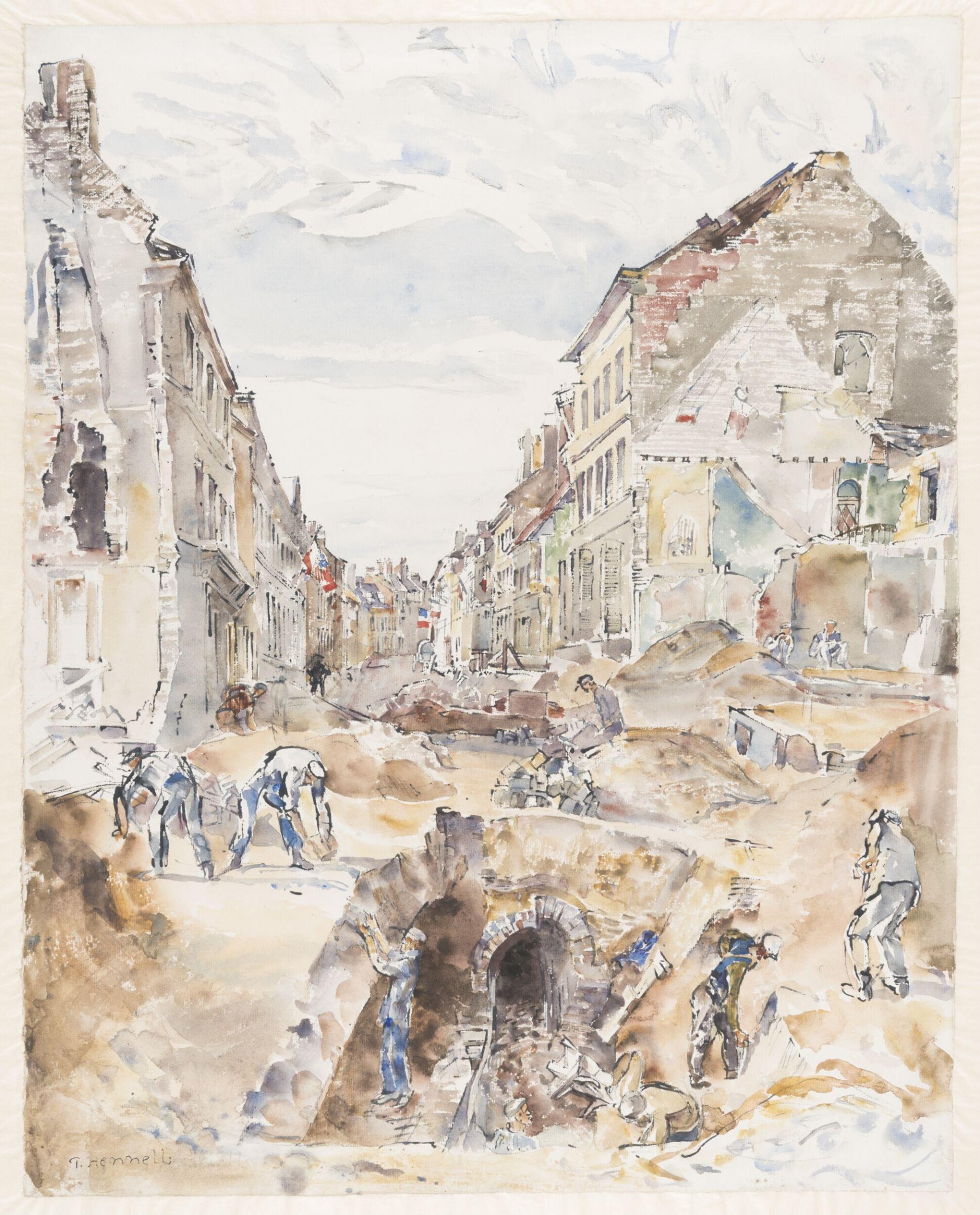 Watercolour, Thomas Barclay Hennell