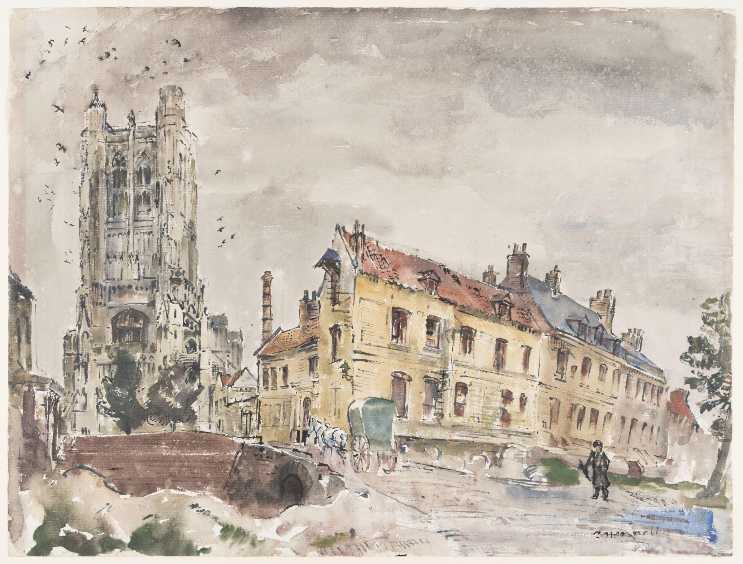 Watercolour, Thomas Barclay Hennell