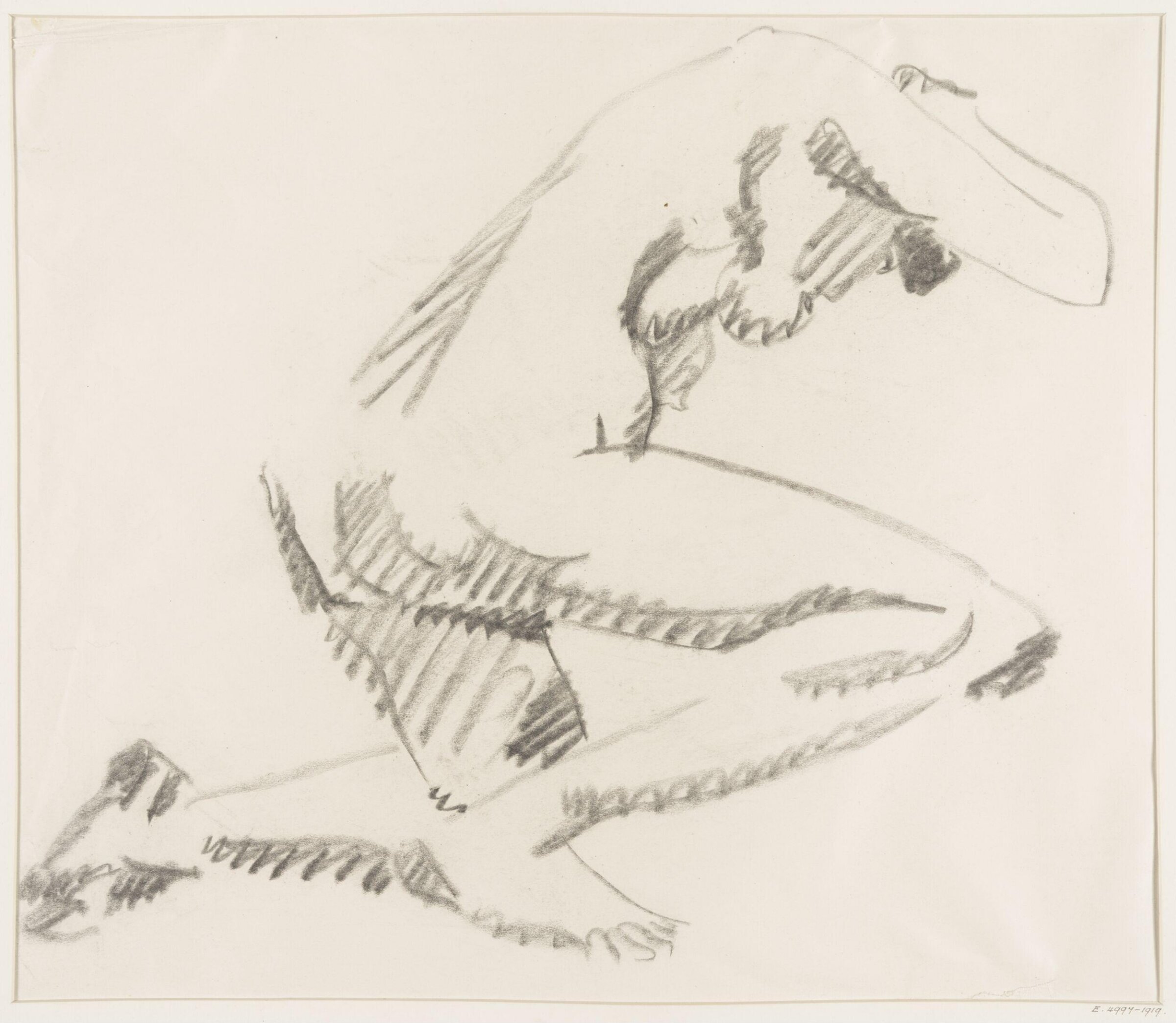 Studies of male and female figures, heads, hands, &c., Henri Gaudier-Brzeska