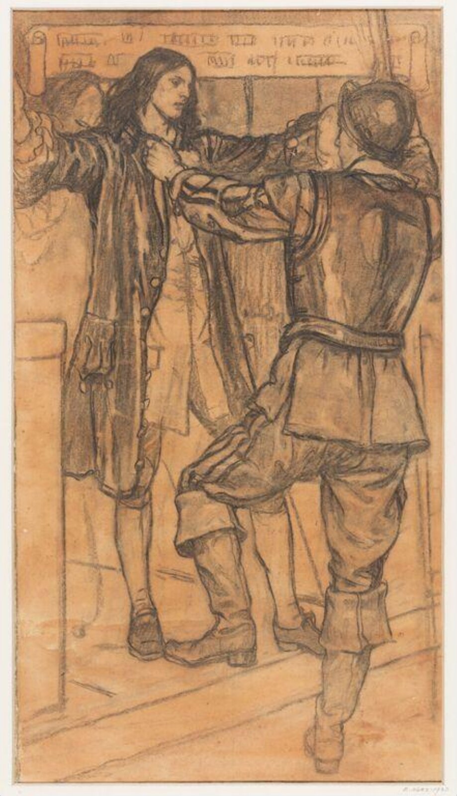 Penn's Arrest while Preaching at a Meeting 1670, Violet Oakley, 1902-1906