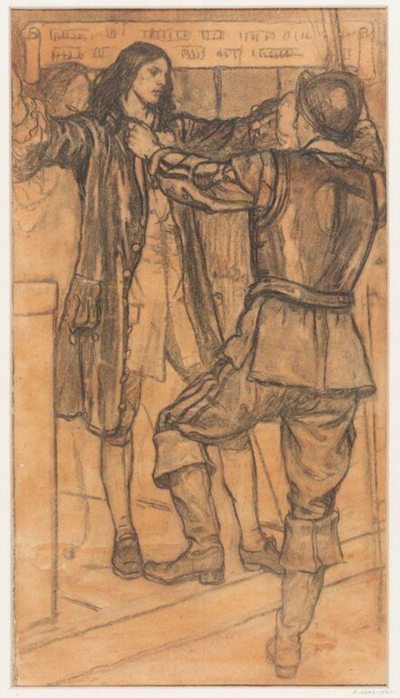 Penn's Arrest while Preaching at a Meeting 1670, Violet Oakley, 1902-1906