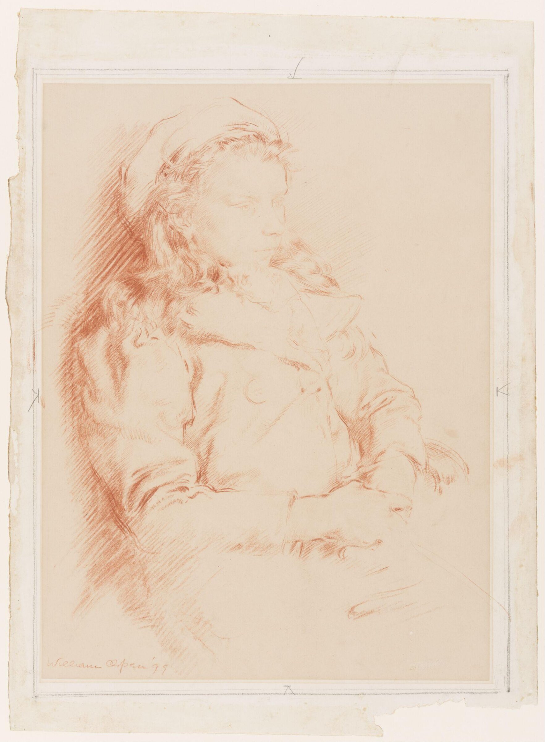 Drawing, William Orpen, 1899