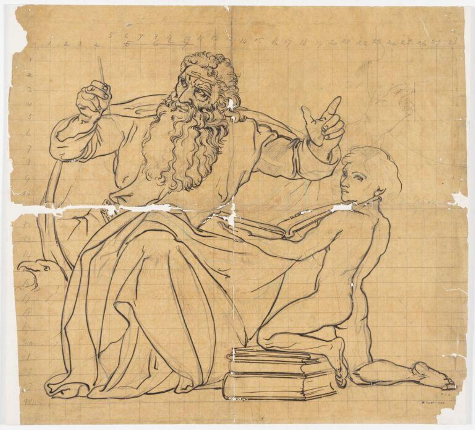 Drawing, Edward John Sir Poynter, ок. 1856–1919