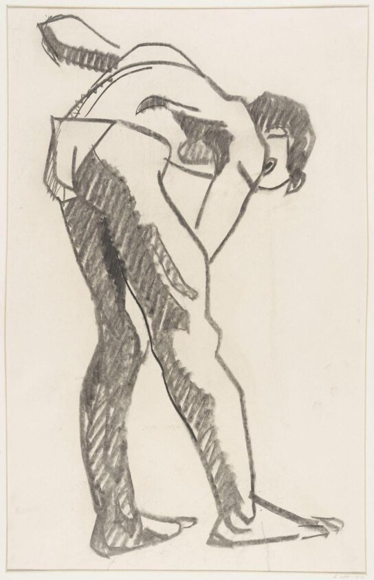 Studies of male and female figures, heads, hands, &c. by Henri Gaudier-Brzeska