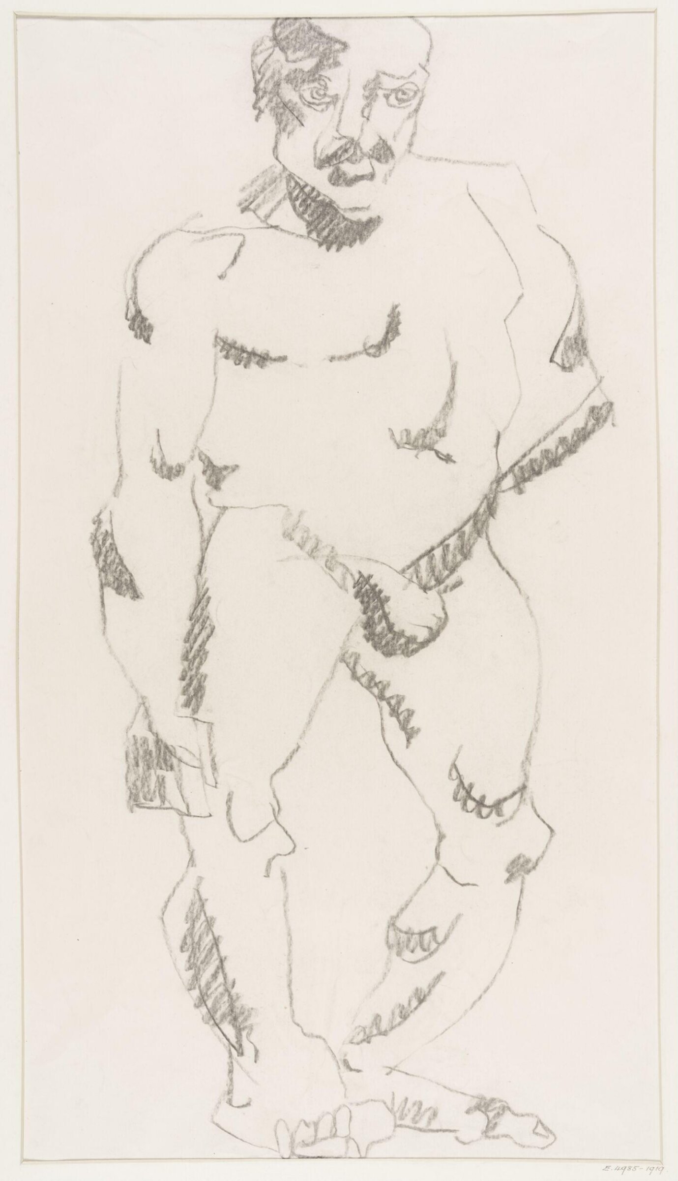 Studies of male and female figures, heads, hands, &c., Henri Gaudier-Brzeska