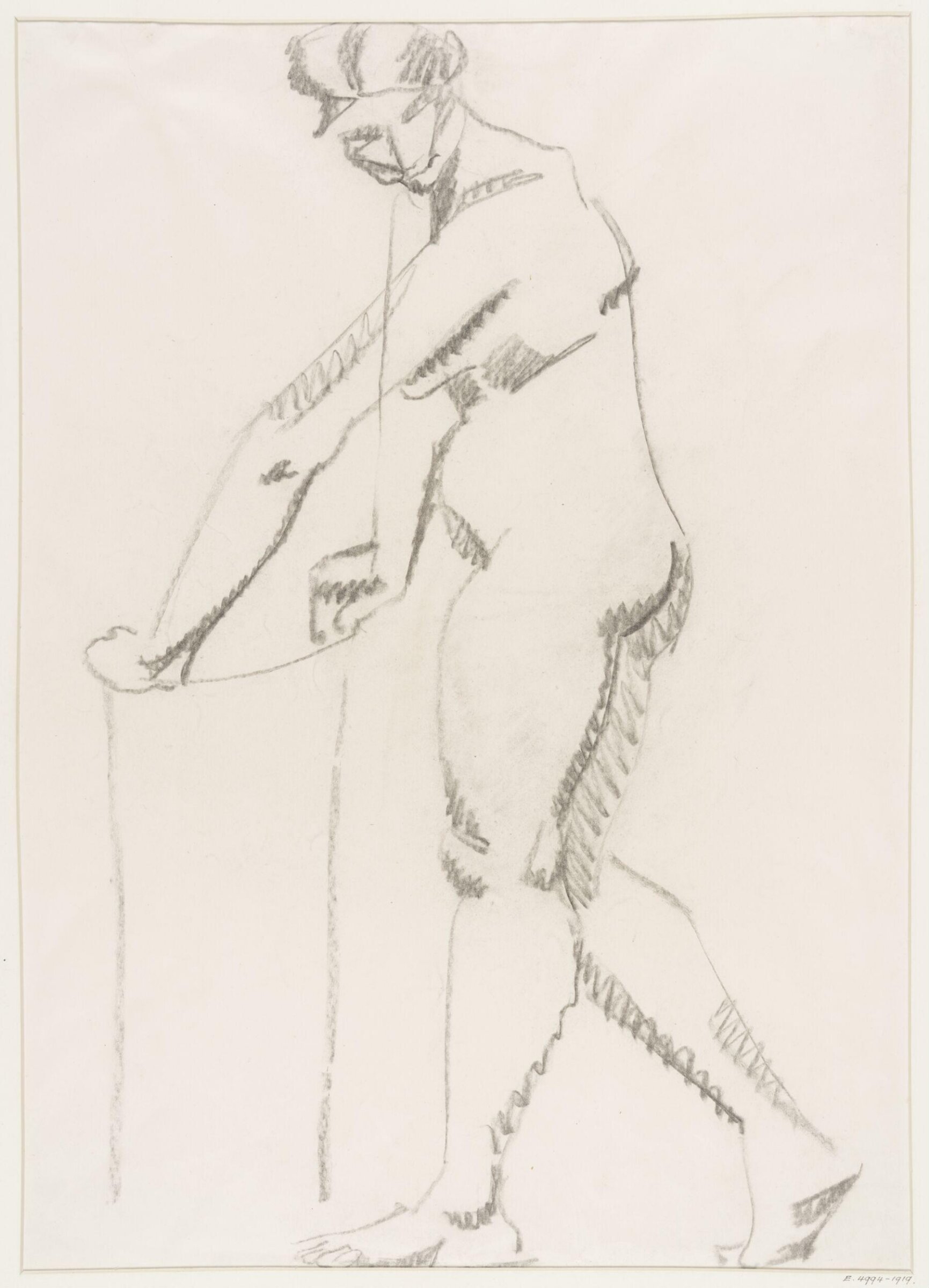 Studies of male and female figures, heads, hands, &c., Henri Gaudier-Brzeska
