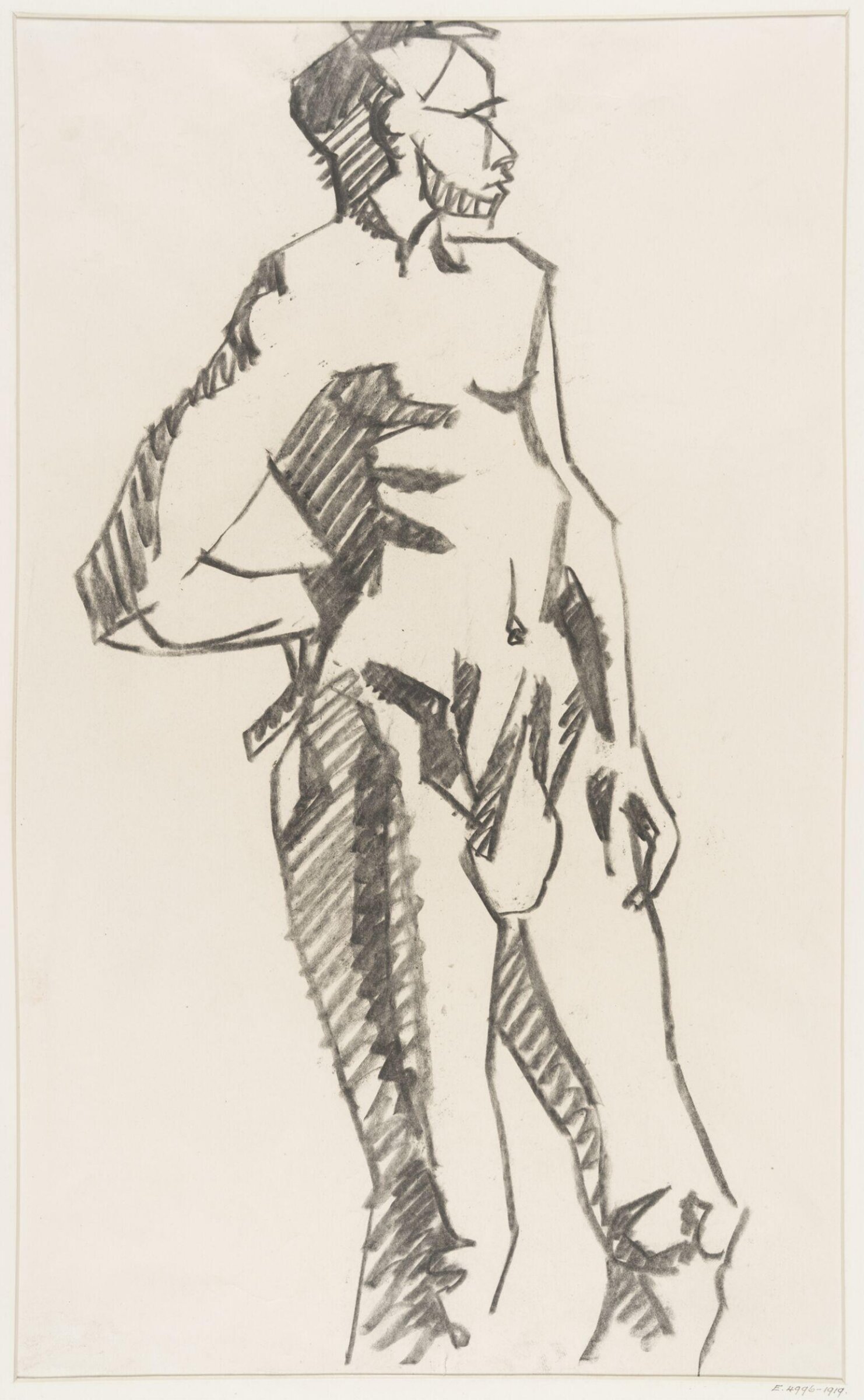 Studies of male and female figures, heads, hands, &c., Henri Gaudier-Brzeska