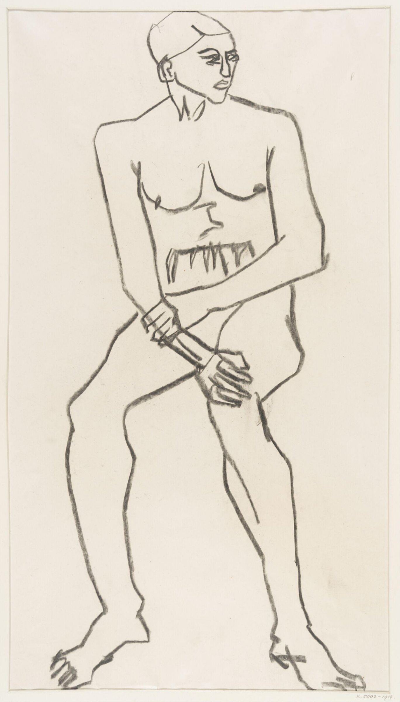 Studies of male and female figures, heads, hands, &c., Henri Gaudier-Brzeska