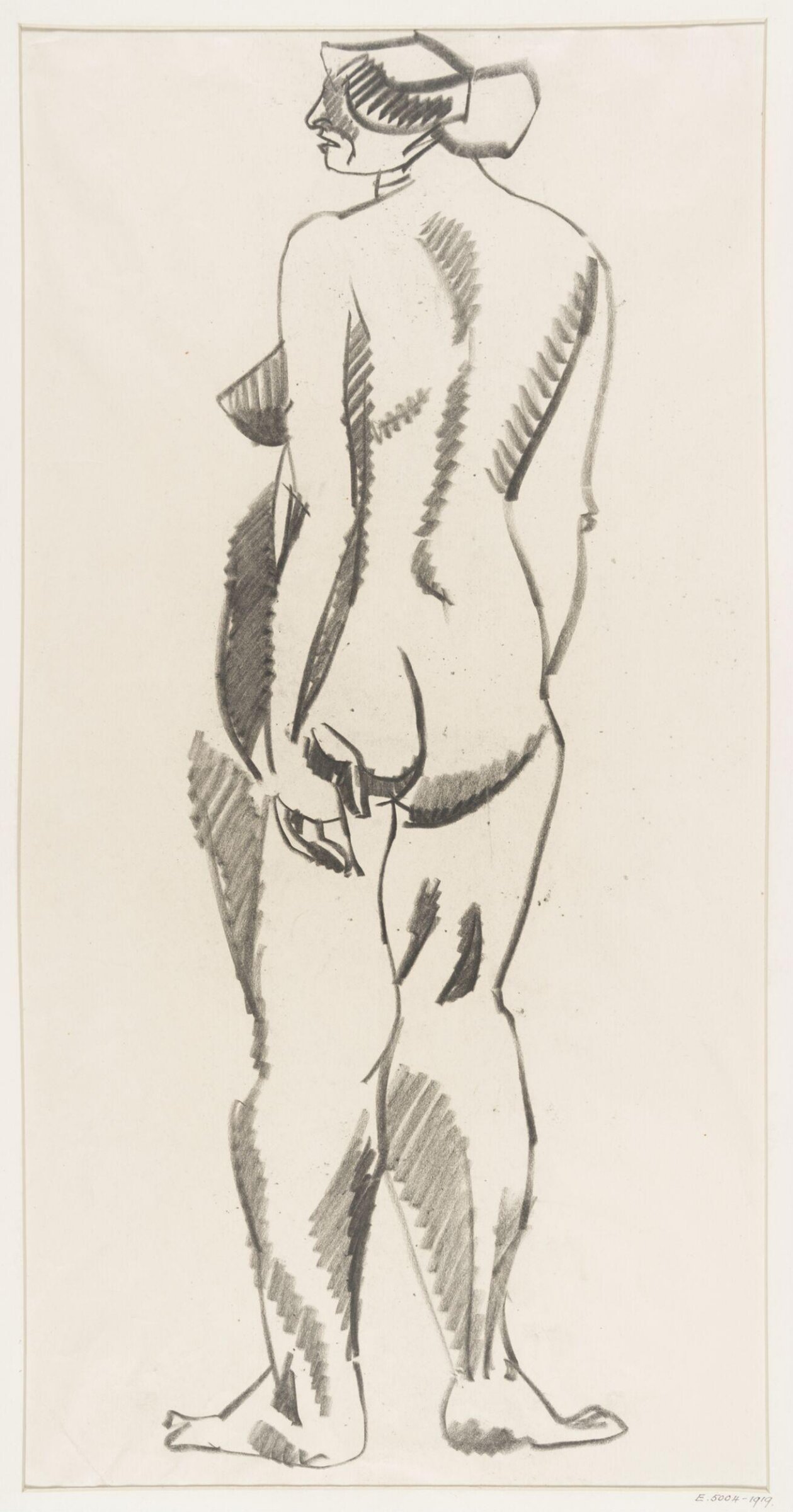 Studies of male and female figures, heads, hands, &c., Henri Gaudier-Brzeska