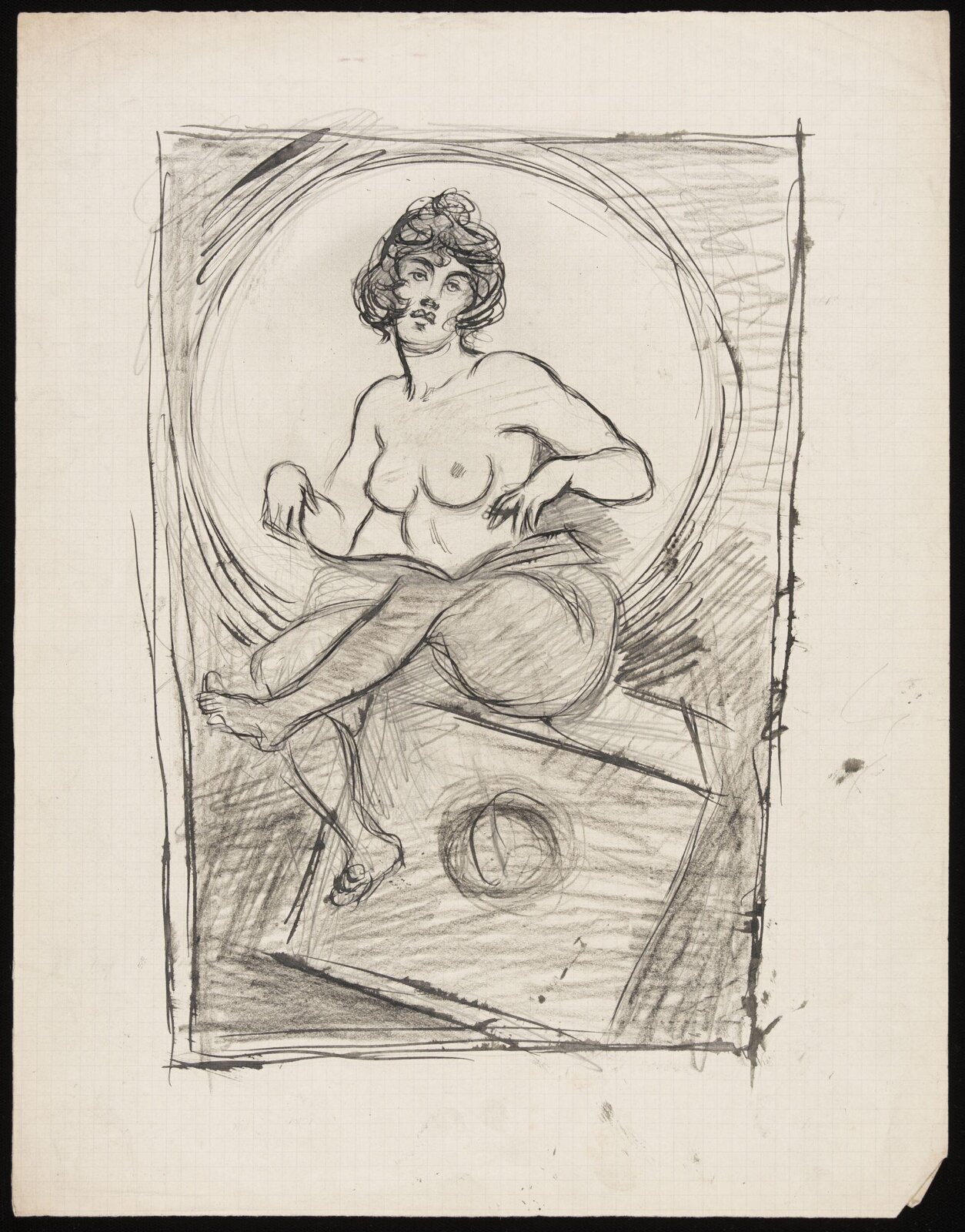 Drawing, Forbes-Robertson, 1896