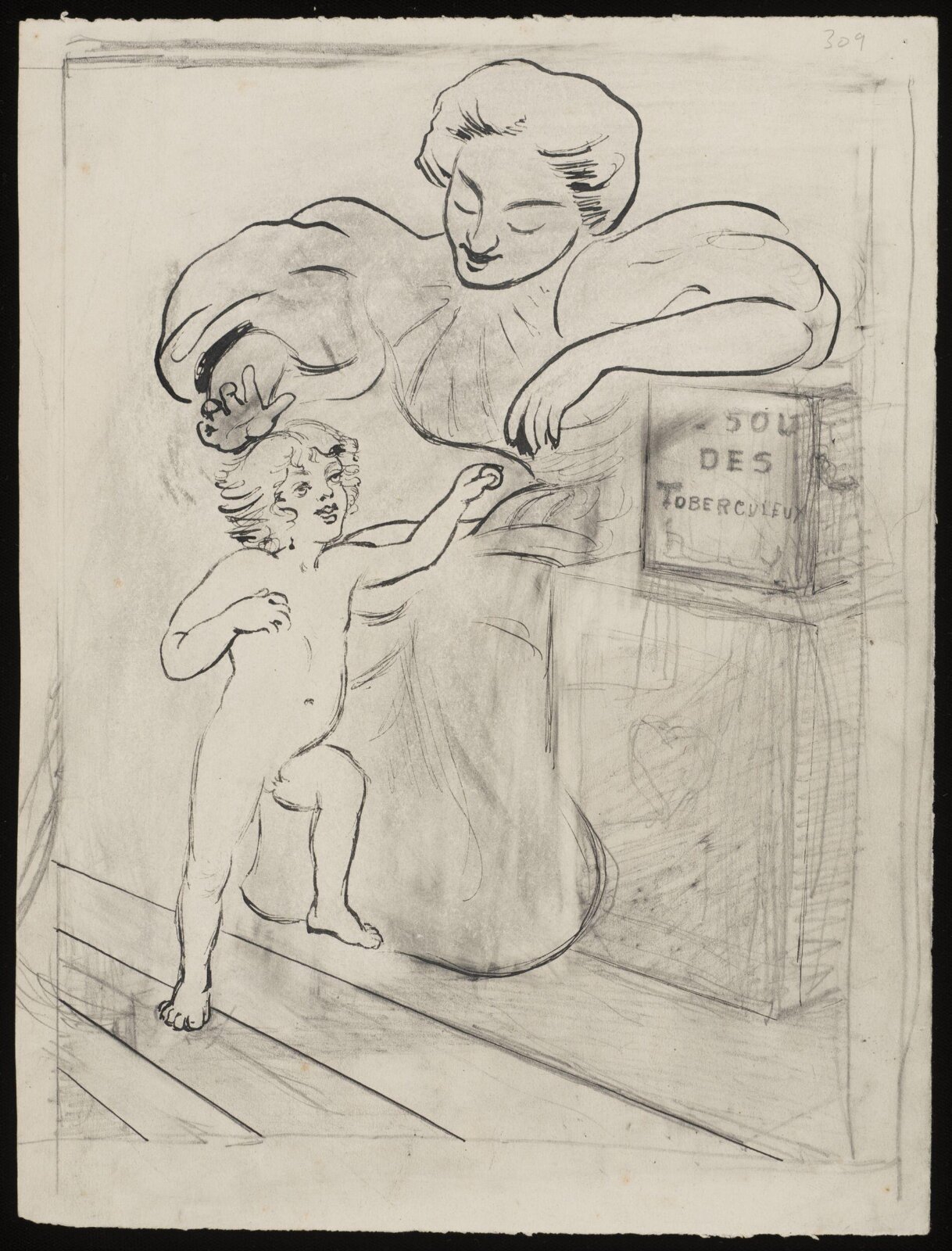 Le Sou des Tuberculeux, Forbes-Robertson, 1890